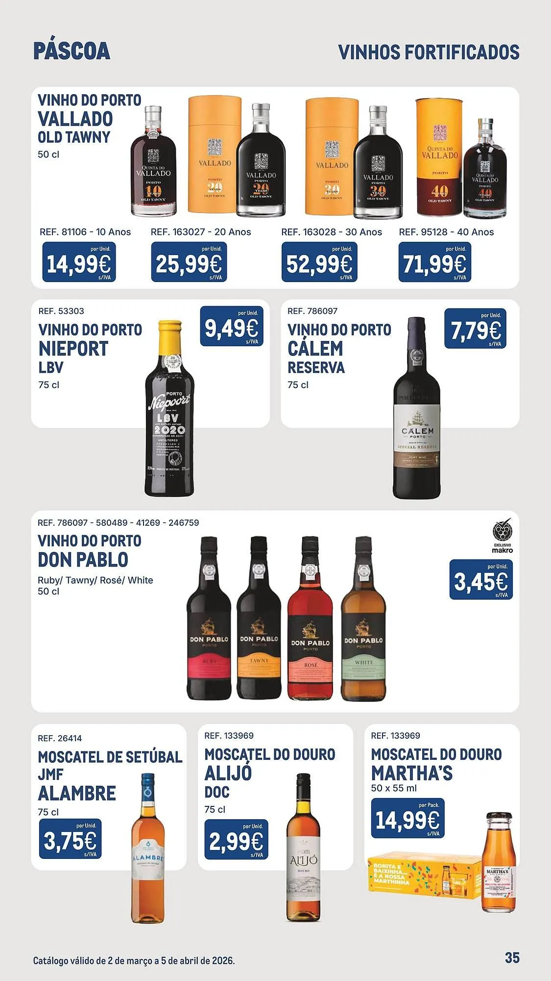 Folheto Catálogo Makro de 2 de março até 5 de abril 2026 - Pagina 35