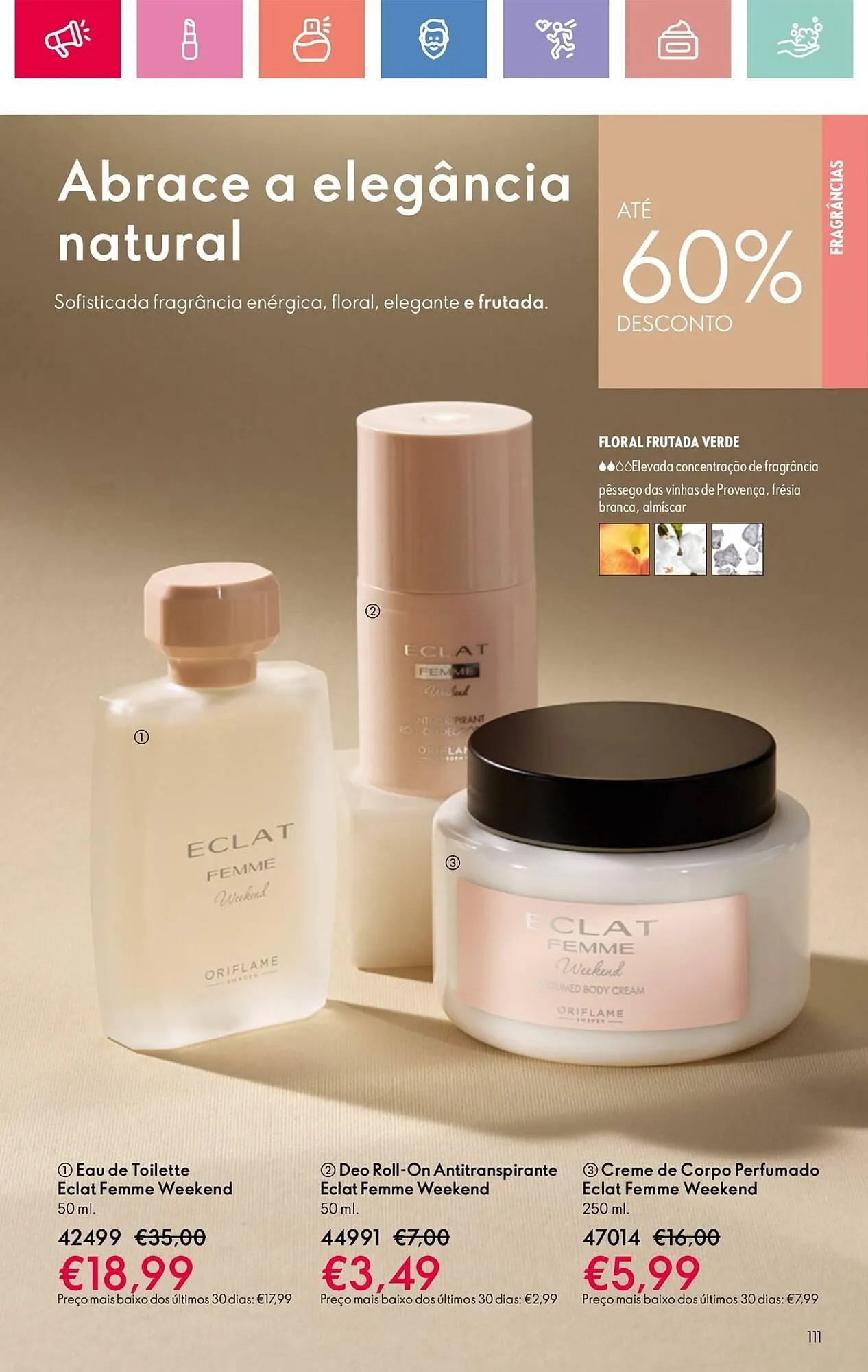 Folheto Folheto Oriflame de 4 de maio até 24 de maio 2025 - Pagina 111
