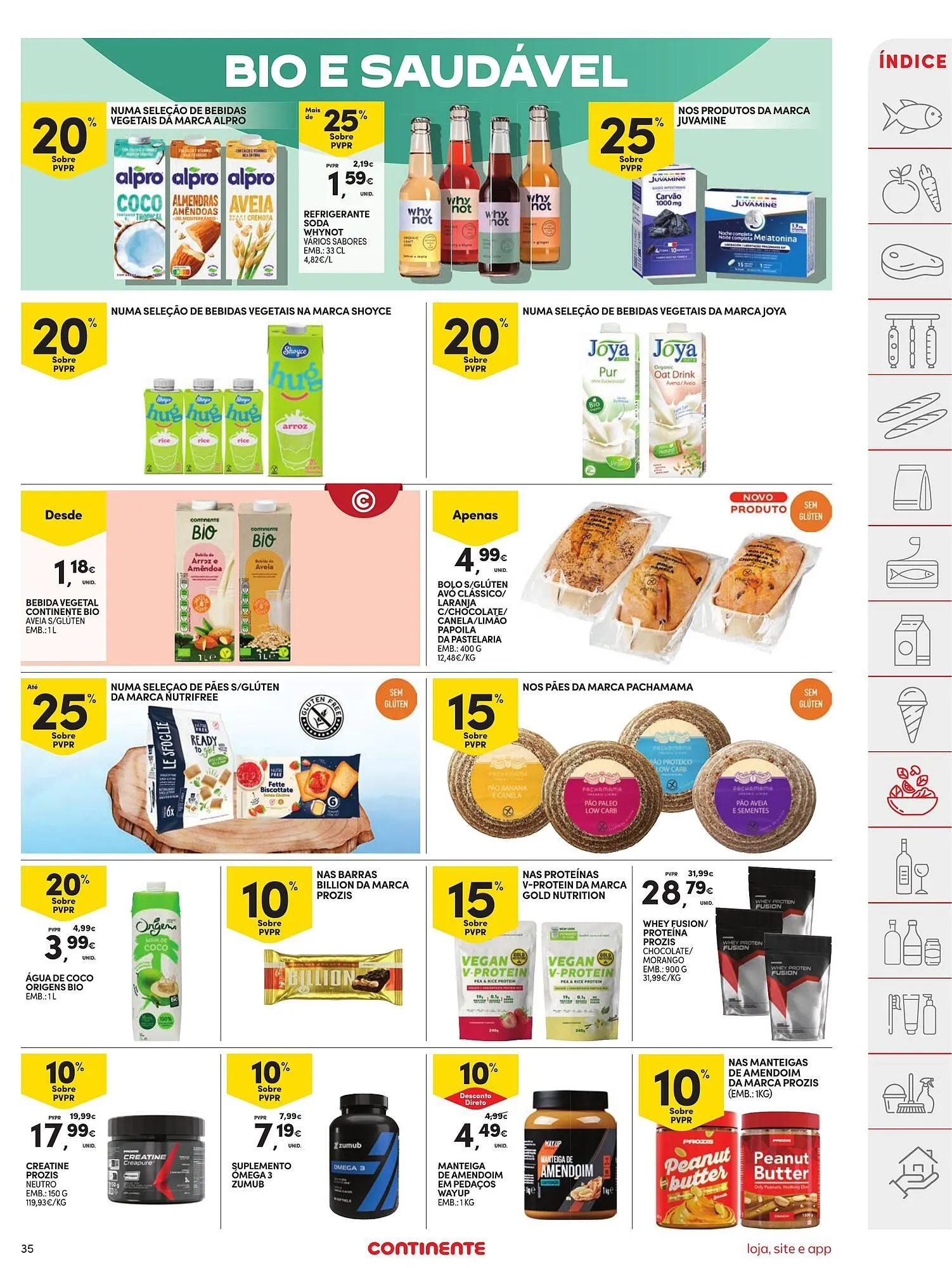 Folheto Folheto Continente de 3 de março até 9 de março 2026 - Pagina 35
