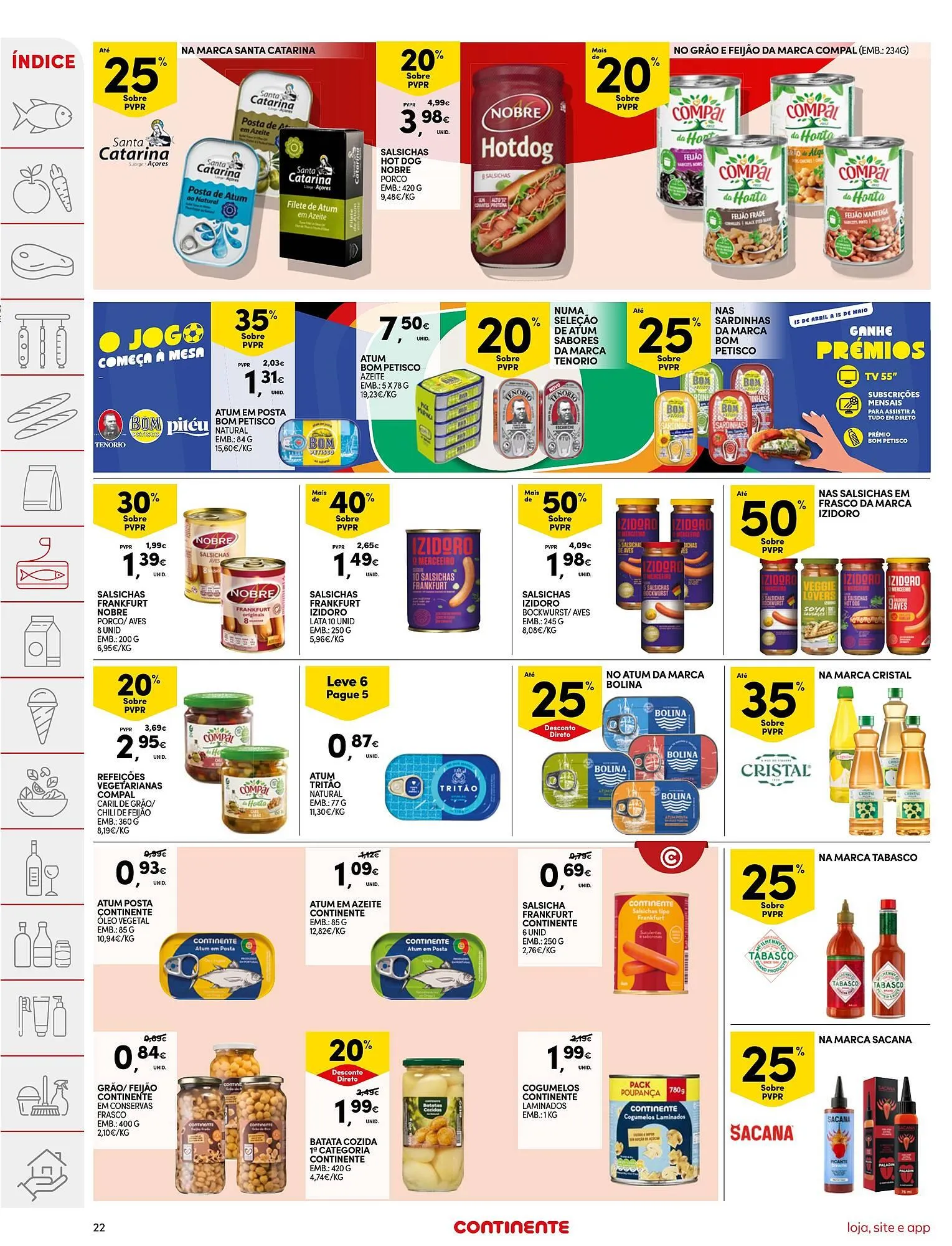 Folheto Folheto Continente de 21 de abril até 27 de abril 2026 - Pagina 22