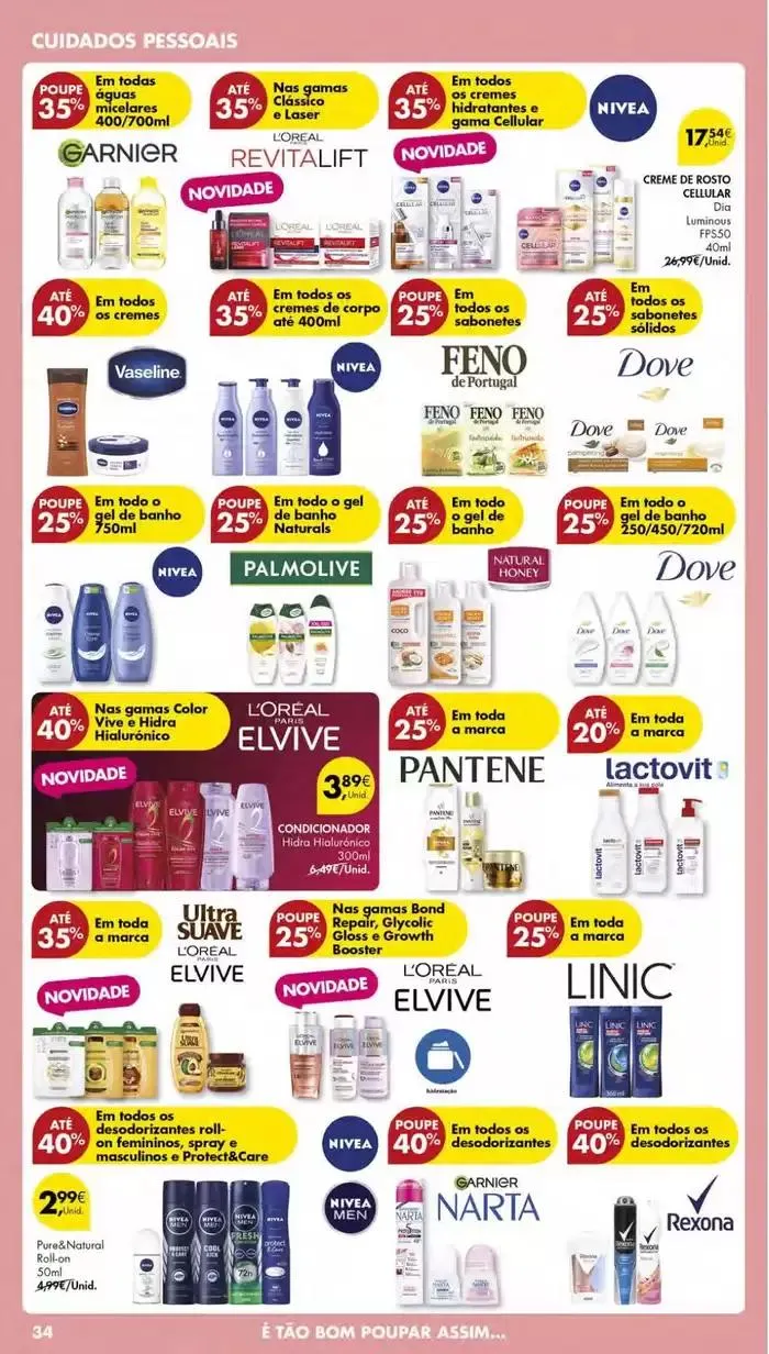 Folheto Ofertas especiais atrativas para todos de 7 de janeiro até 13 de janeiro 2025 - Pagina 33