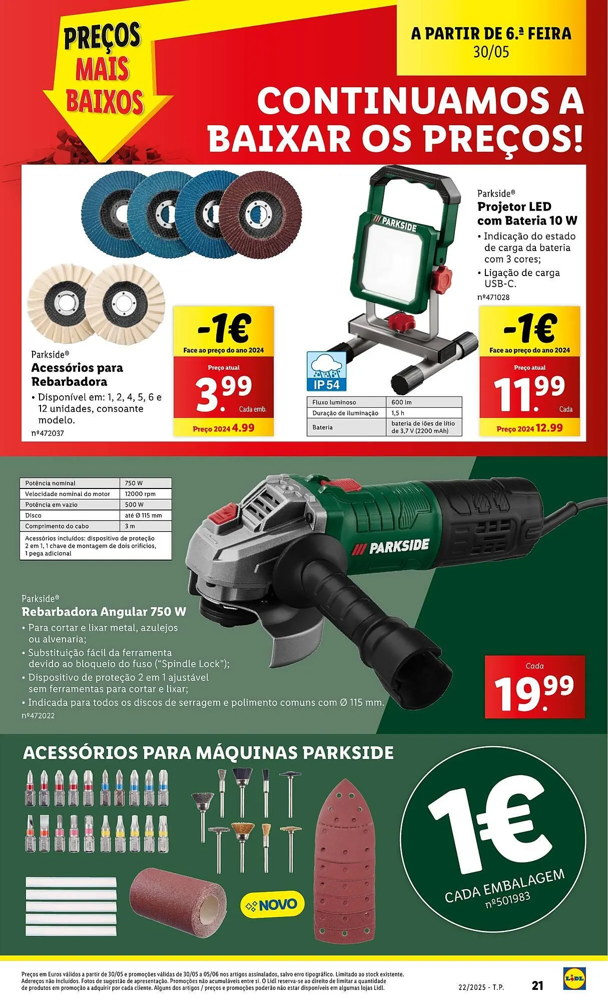 Folheto Folheto Lidl de 26 de maio até 1 de junho 2025 - Pagina 21