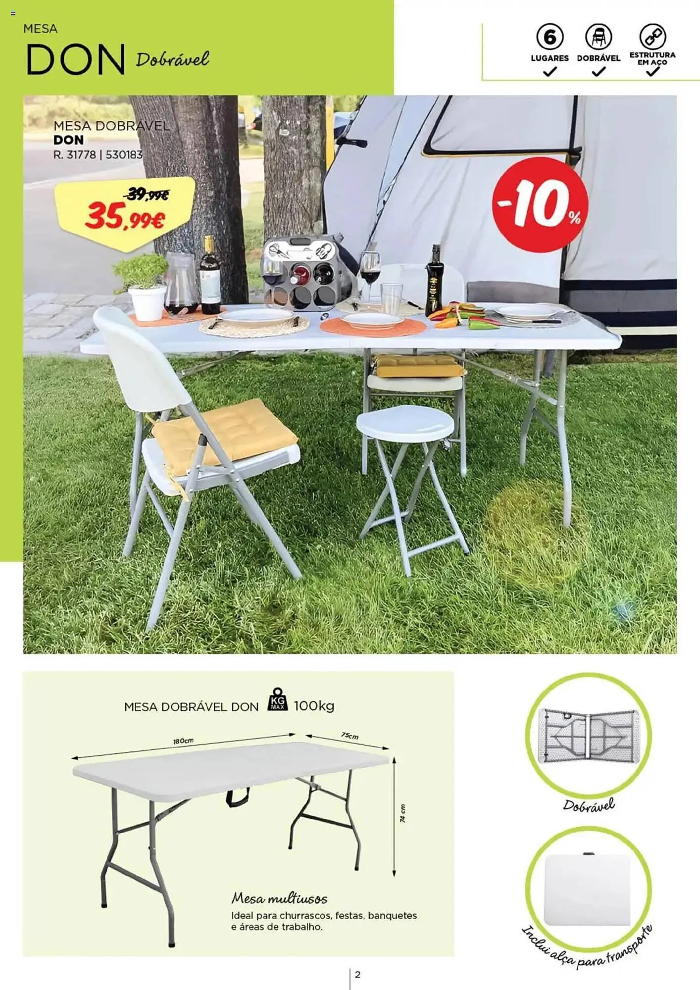 Folheto Folheto Espaço Casa de 20 de junho até 1 de setembro 2025 - Pagina 2