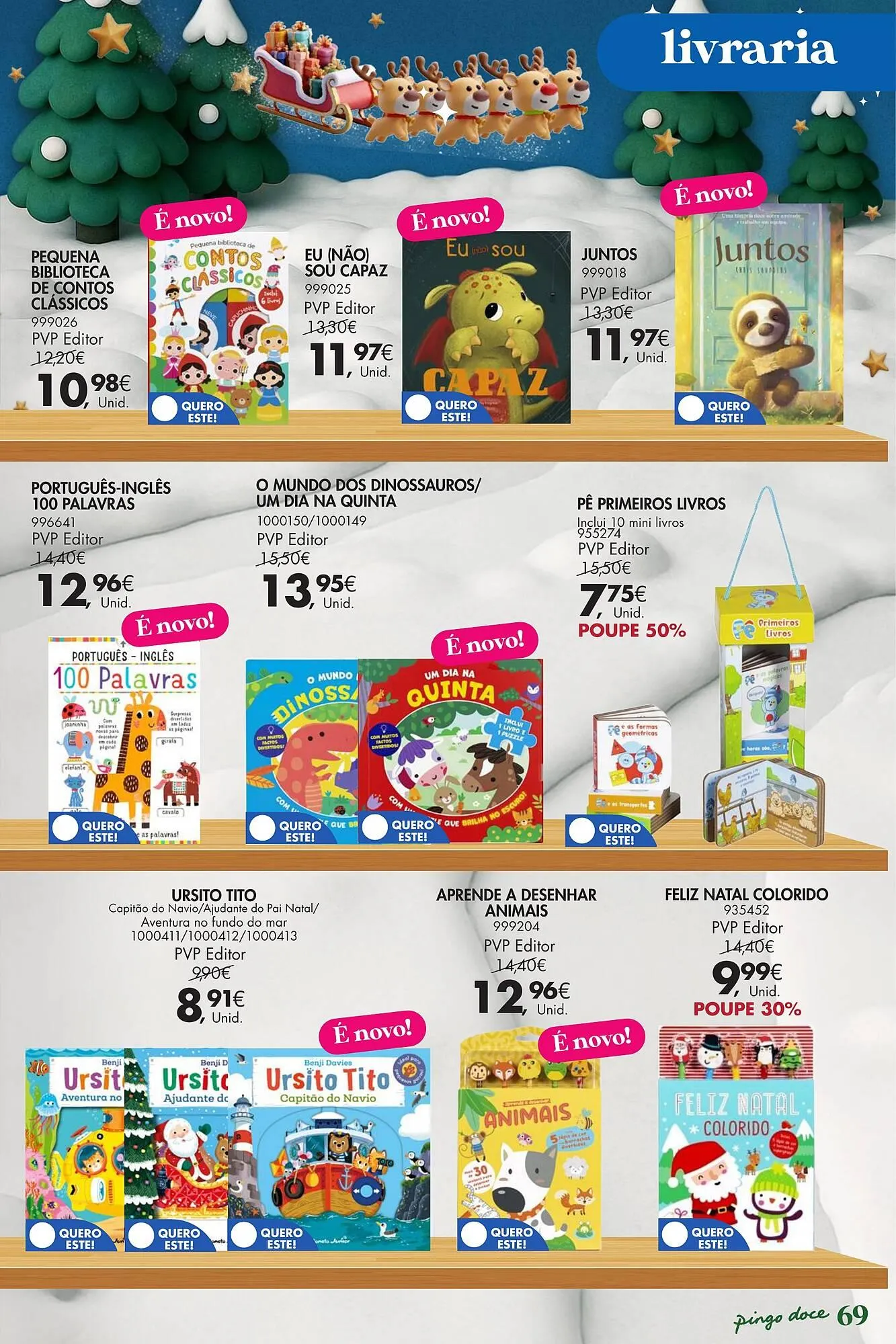 Folheto Folheto Pingo Doce de 18 de novembro até 5 de janeiro 2026 - Pagina 69
