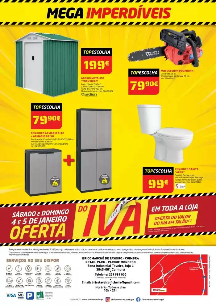 Folheto F#1 Mega Imperdíveis 4p Taveiro - Coimbra de 6 de janeiro até 19 de janeiro 2025 - Pagina 4