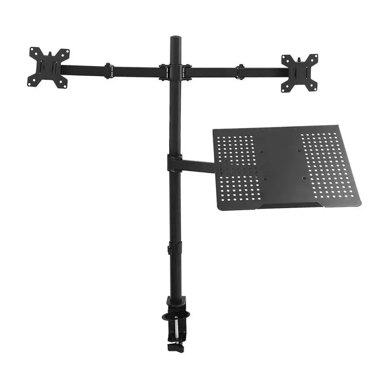 Suporte 1Life duplo monitor 13" a 27" + portátil 17"