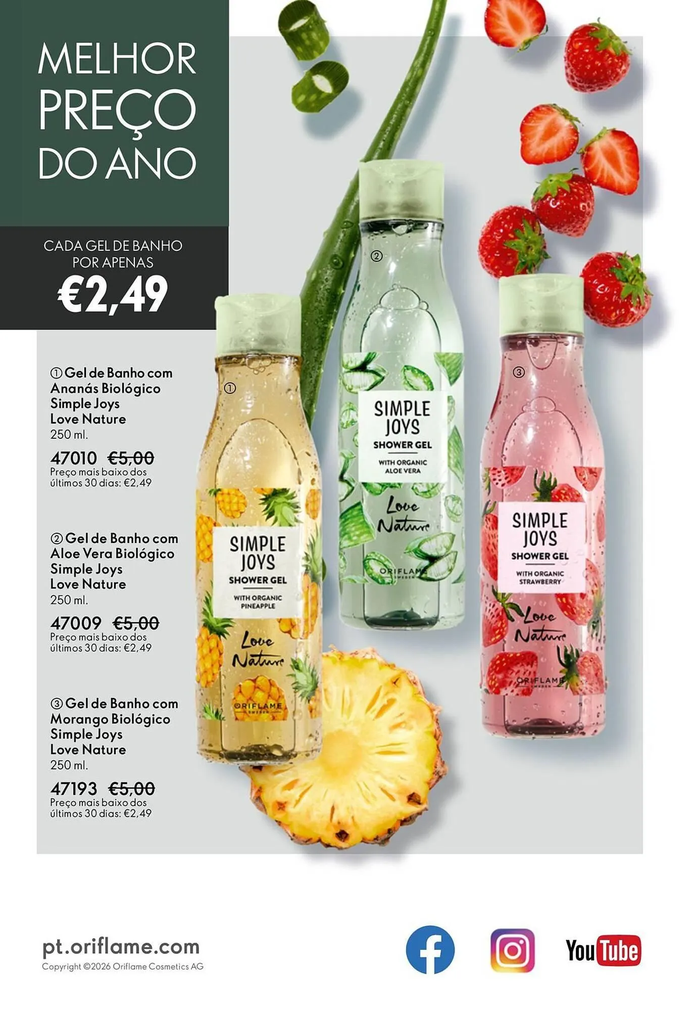 Folheto Catálogo Oriflame de 15 de abril até 5 de maio 2026 - Pagina 148