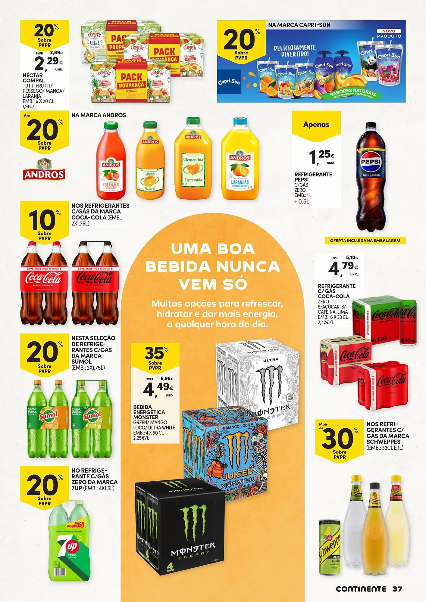 Folheto Folheto Continente de 20 de maio até 22 de junho 2025 - Pagina 37