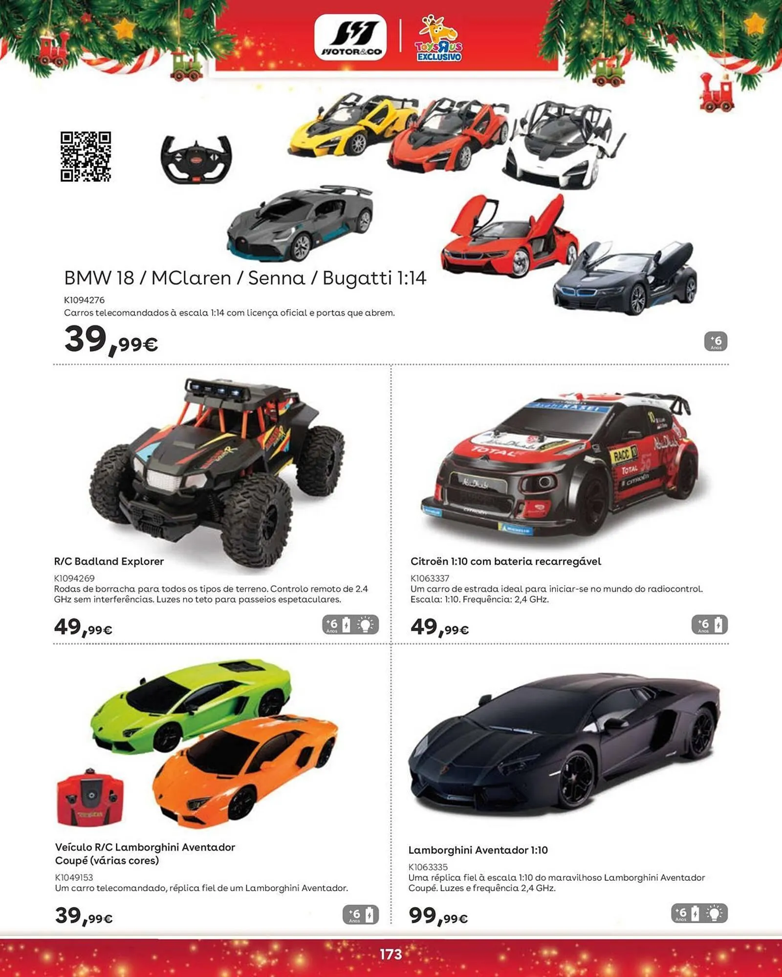 Folheto Catálogo Toys R Us de 5 de novembro até 5 de janeiro 2026 - Pagina 173