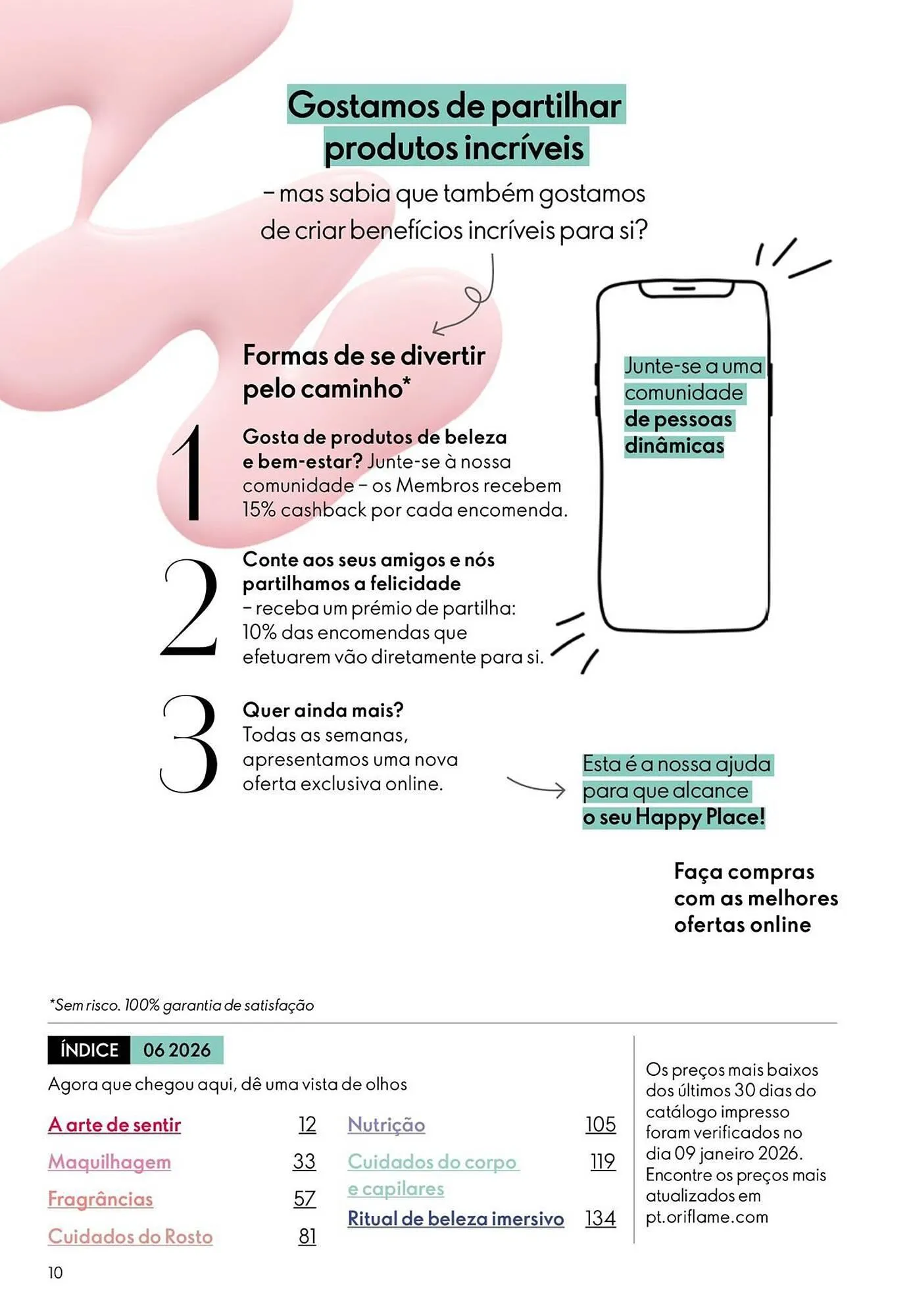 Folheto Catálogo Oriflame de 15 de abril até 5 de maio 2026 - Pagina 10