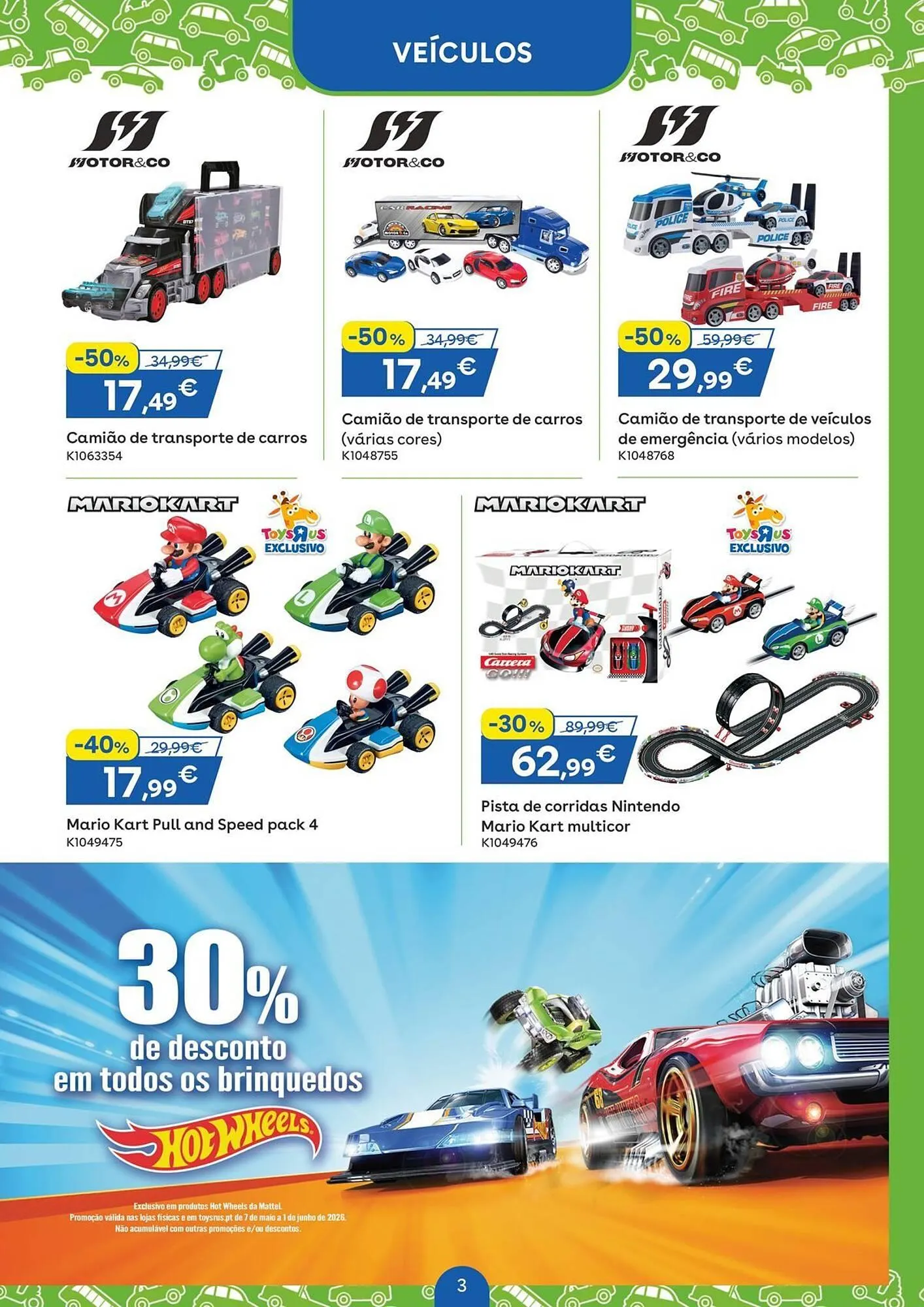 Folheto Catálogo Toys R Us de 7 de maio até 1 de junho 2026 - Pagina 3