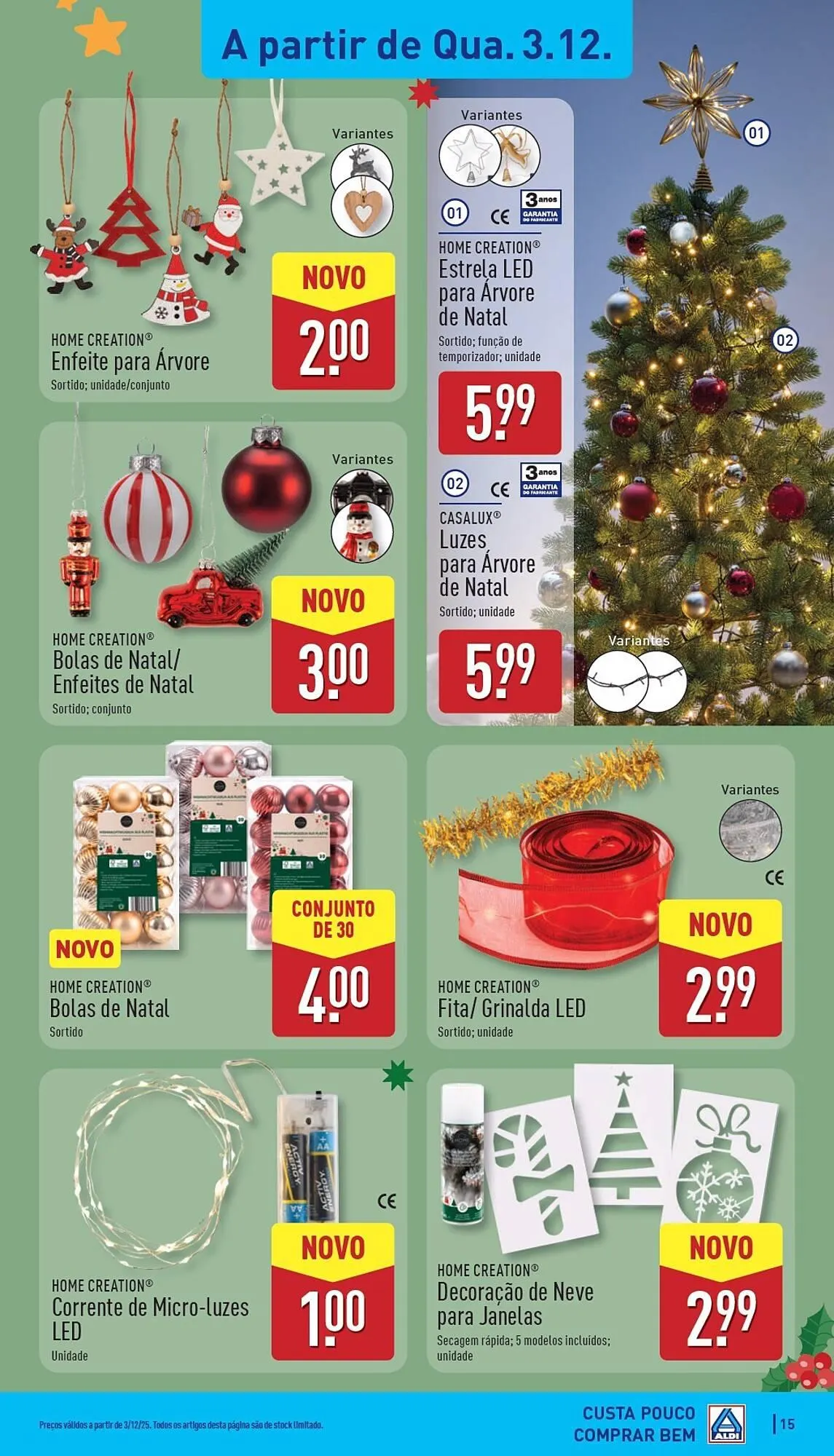 Folheto Folheto ALDI de 1 de dezembro até 7 de dezembro 2025 - Pagina 15