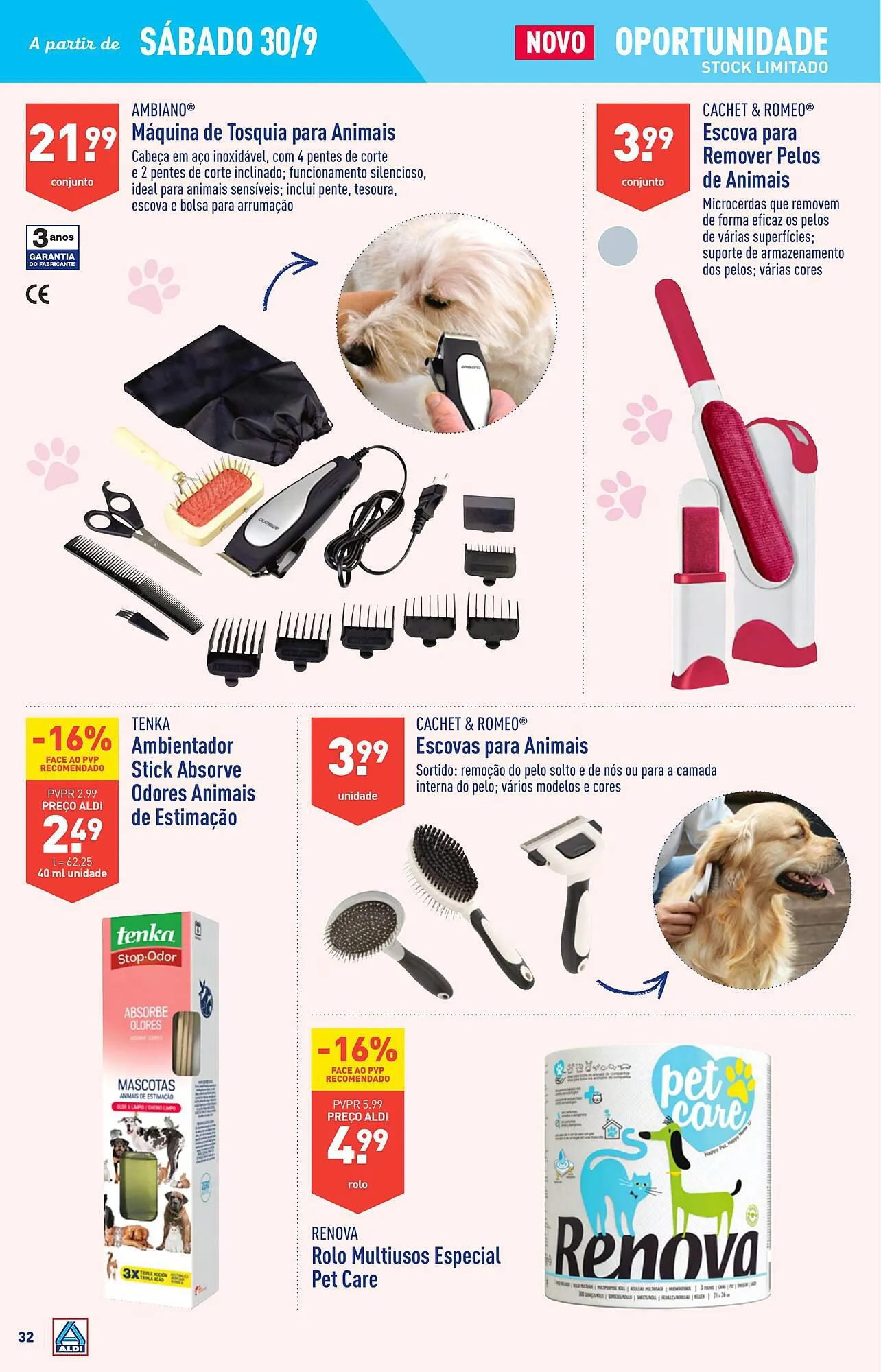 Folheto Folheto ALDI de 27 de setembro até 3 de outubro 2023 - Pagina 32