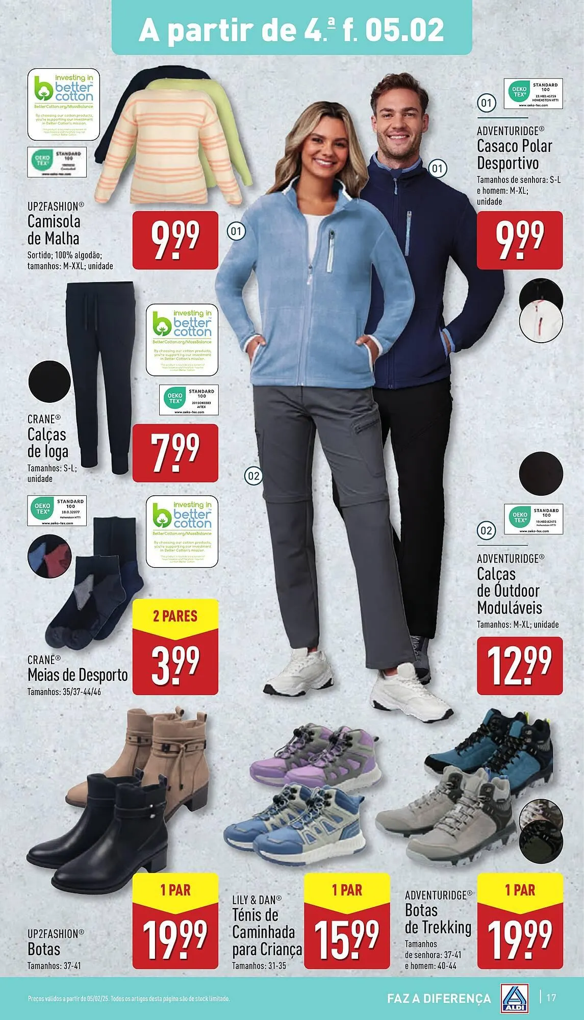 Folheto Folheto ALDI de 5 de fevereiro até 11 de fevereiro 2025 - Pagina 17