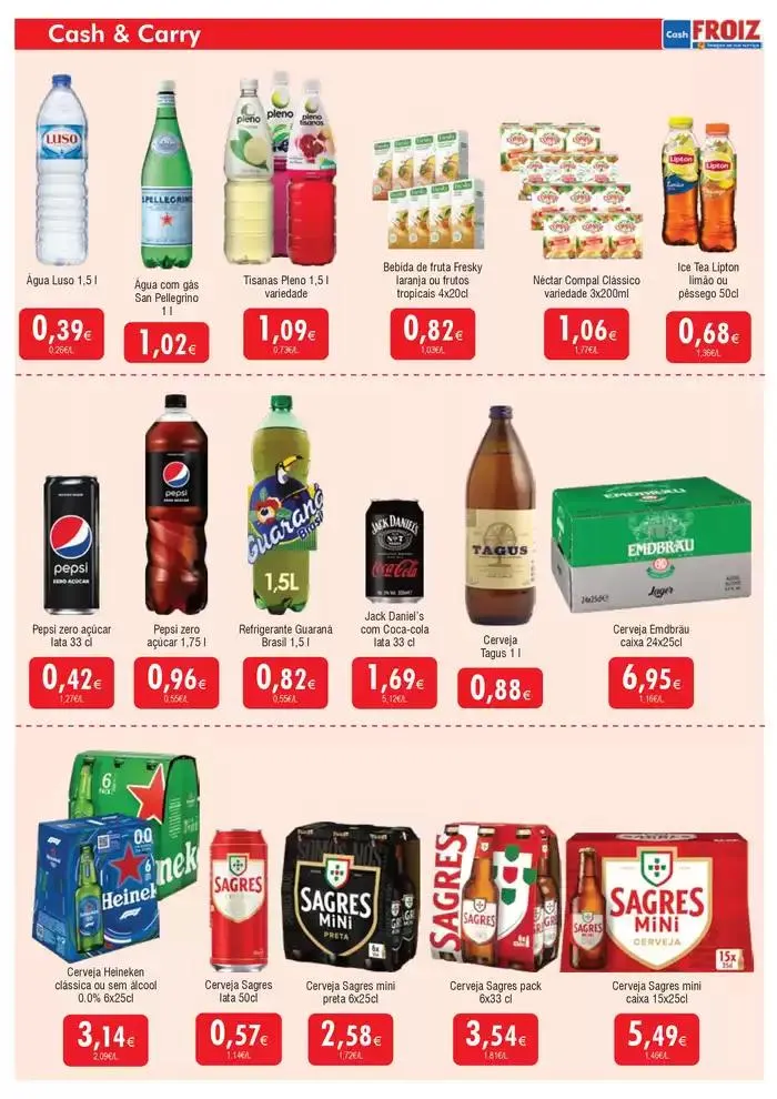 Folheto Cash FROIZ de 6 de janeiro até 22 de janeiro 2025 - Pagina 6