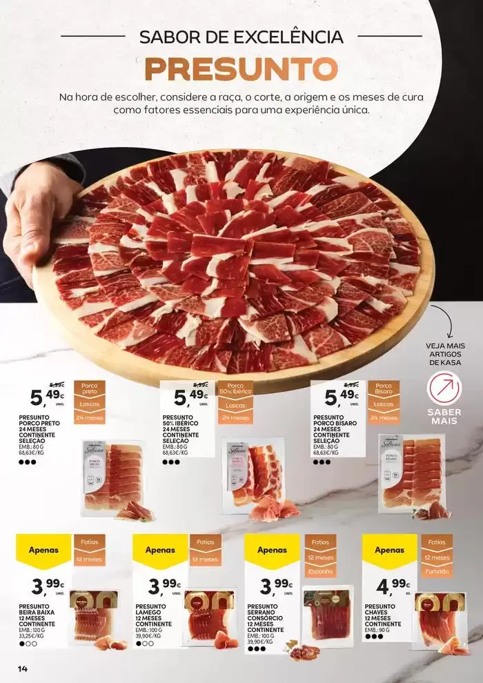 Folheto Queijos, Enchidos e Vinhos de 21 de janeiro até 9 de fevereiro 2025 - Pagina 14