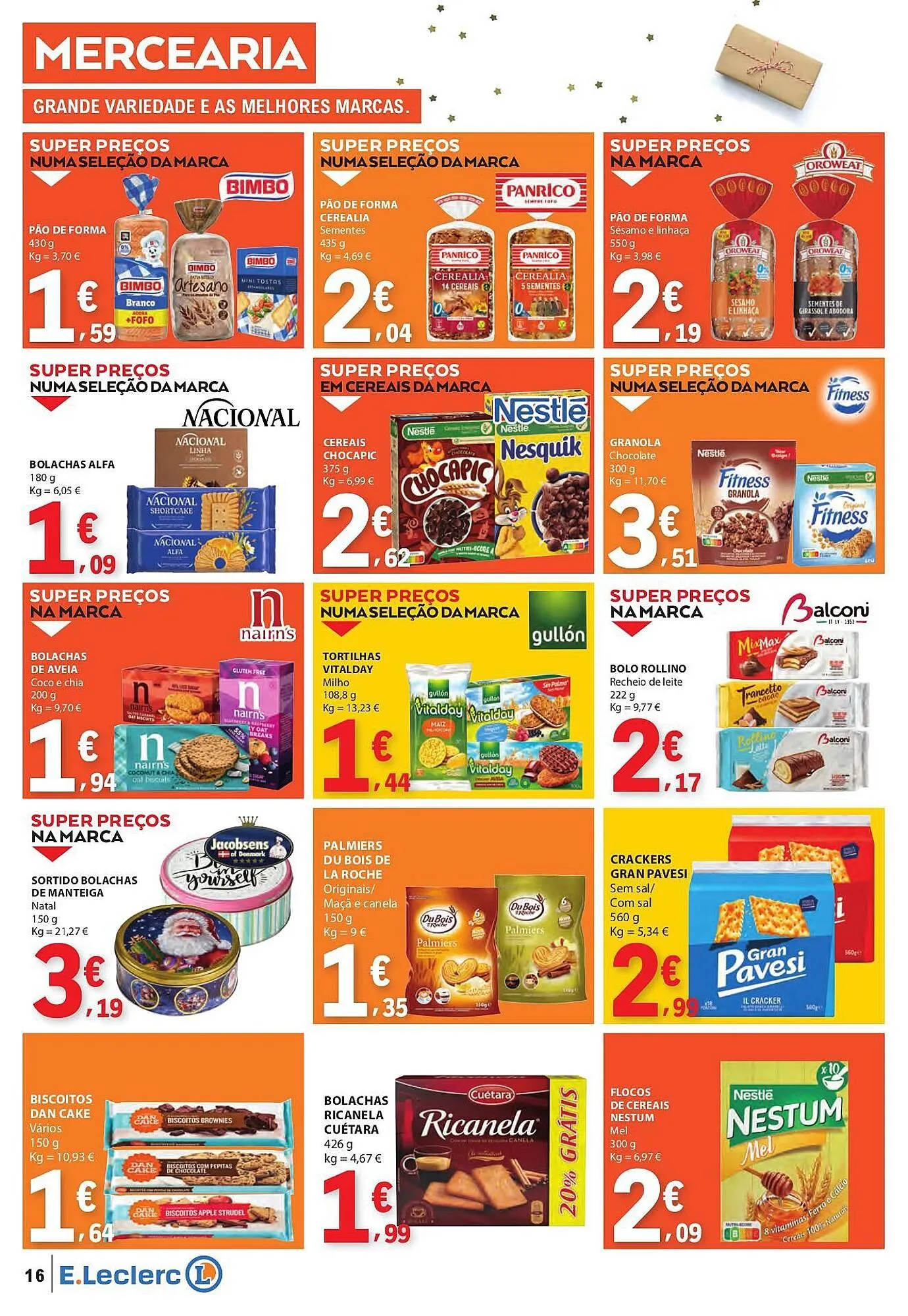 Folheto Folheto E.Leclerc de 27 de novembro até 3 de dezembro 2025 - Pagina 16