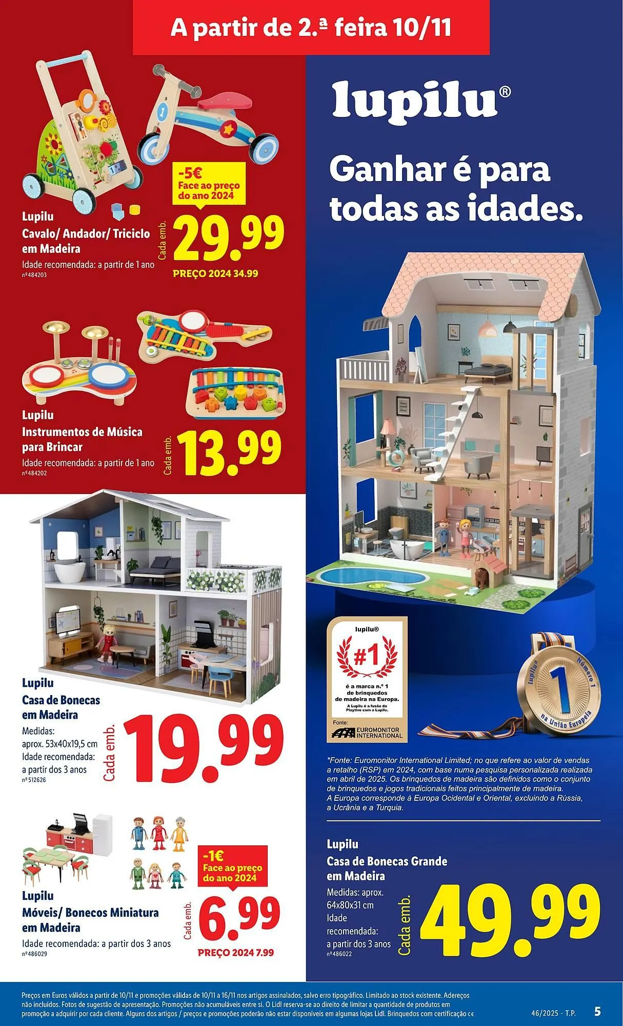 Folheto Folheto Lidl de 10 de novembro até 16 de novembro 2025 - Pagina 5