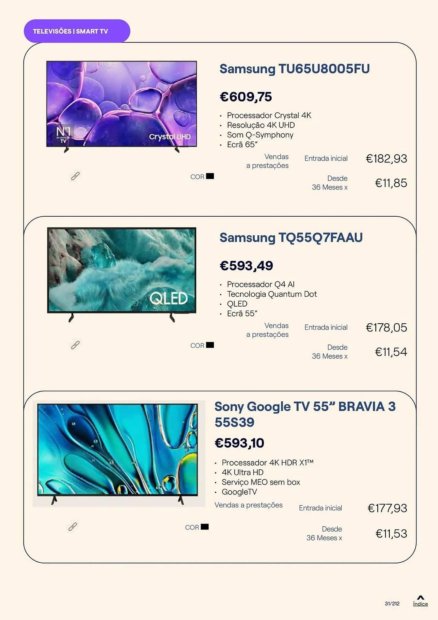Folheto Catálogo MEO de 20 de outubro até 31 de dezembro 2025 - Pagina 31