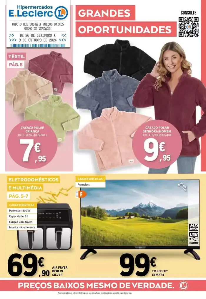 Folheto Folheto Não Alimentar de 26 de setembro até 9 de outubro 2024 - Pagina 1