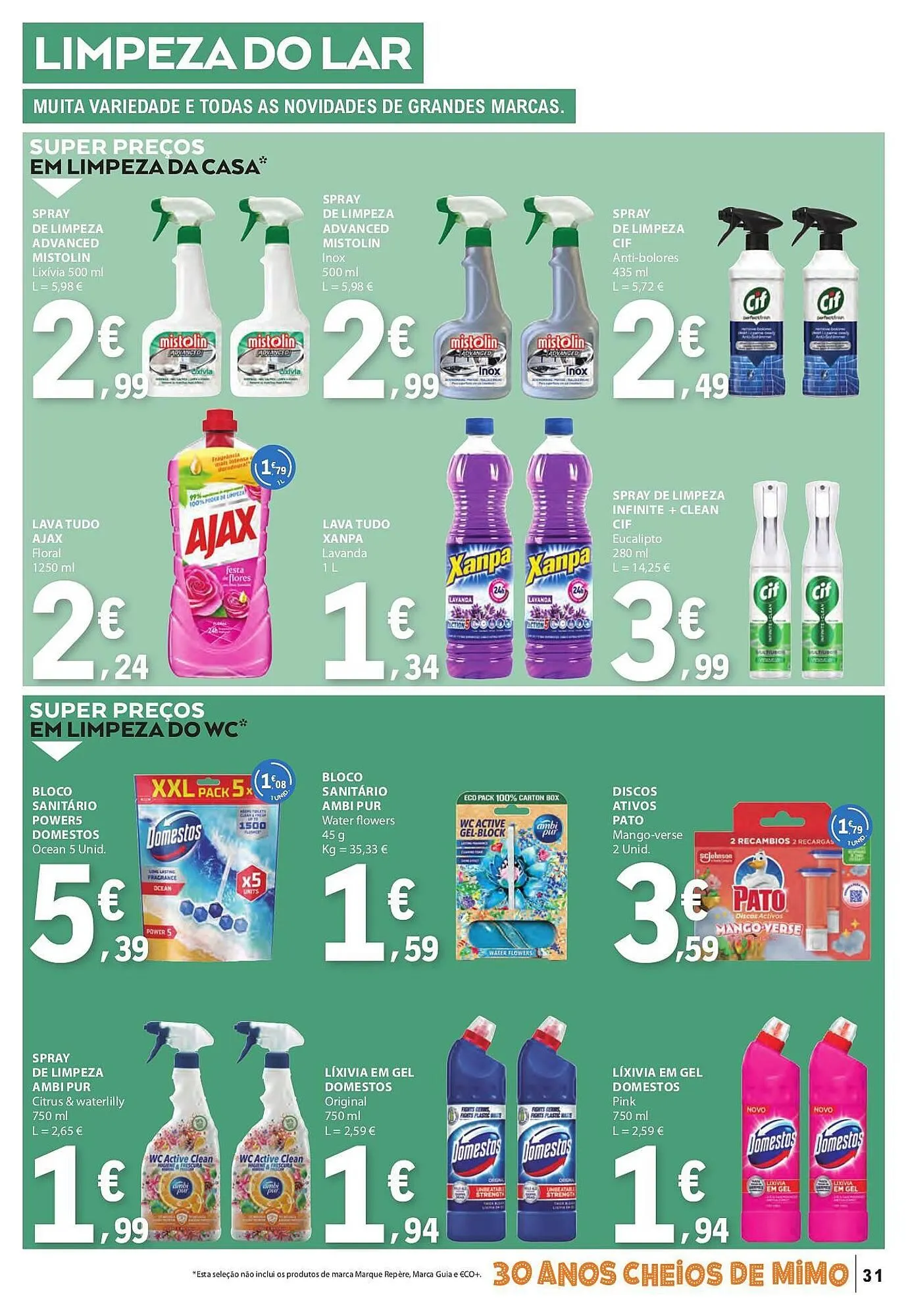 Folheto Folheto E.Leclerc de 12 de fevereiro até 18 de fevereiro 2026 - Pagina 31