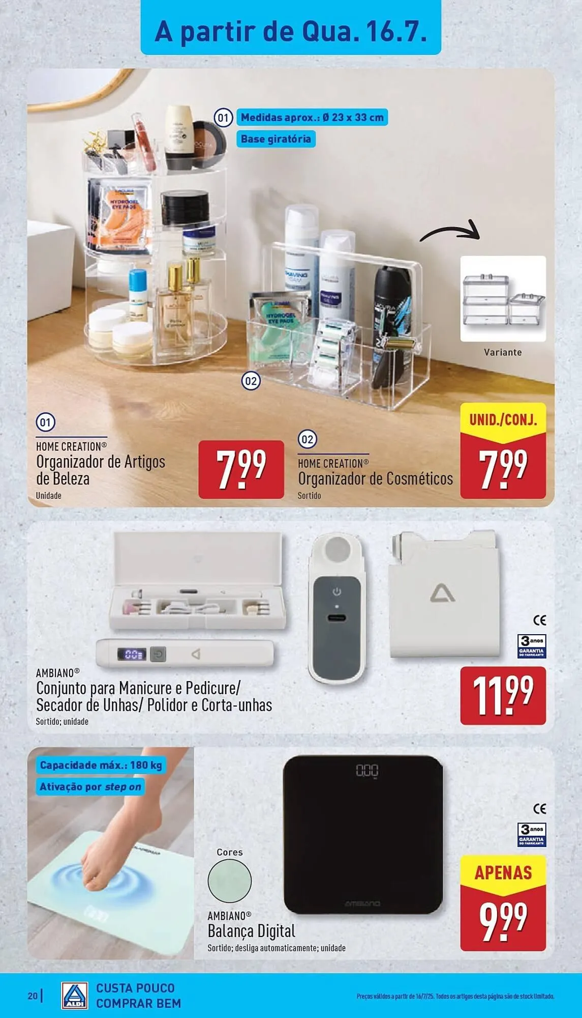 Folheto Folheto ALDI de 14 de julho até 20 de julho 2025 - Pagina 20