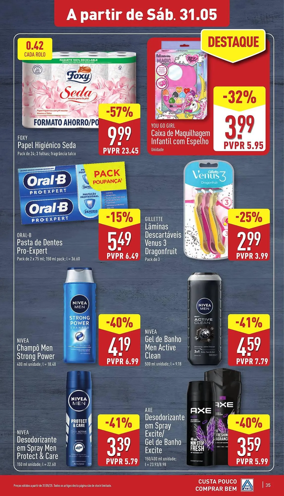 Folheto Folheto ALDI de 28 de maio até 1 de junho 2025 - Pagina 35