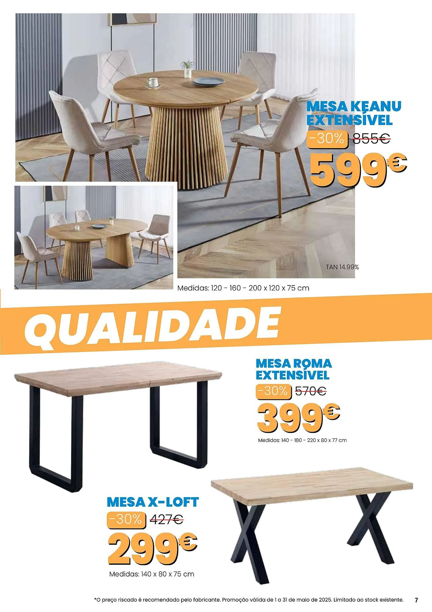 Folheto Folheto Hiper Centro do Móvel de 1 de maio até 31 de maio 2025 - Pagina 7