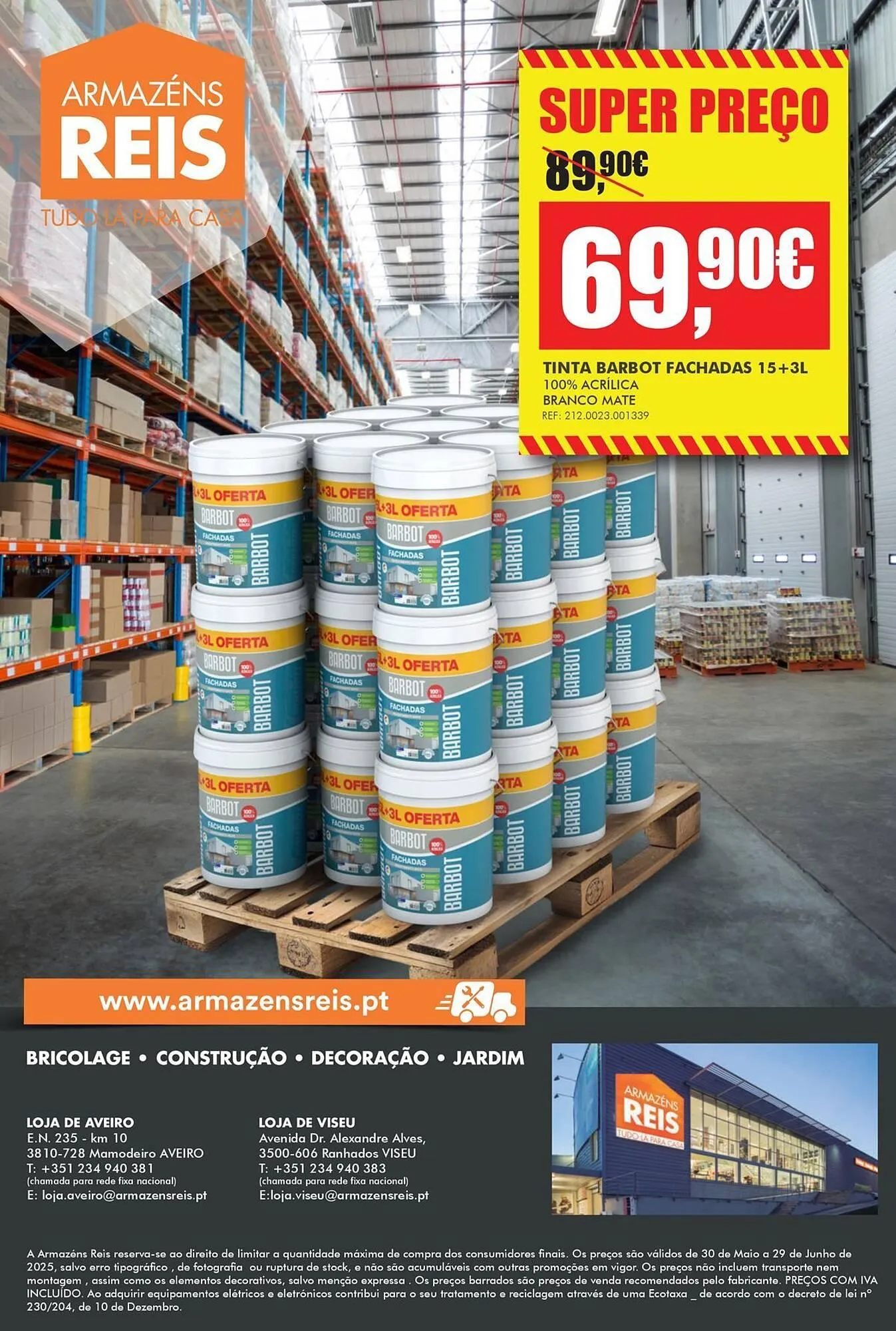 Folheto Folheto Armazéns Reis de 30 de maio até 29 de junho 2025 - Pagina 24