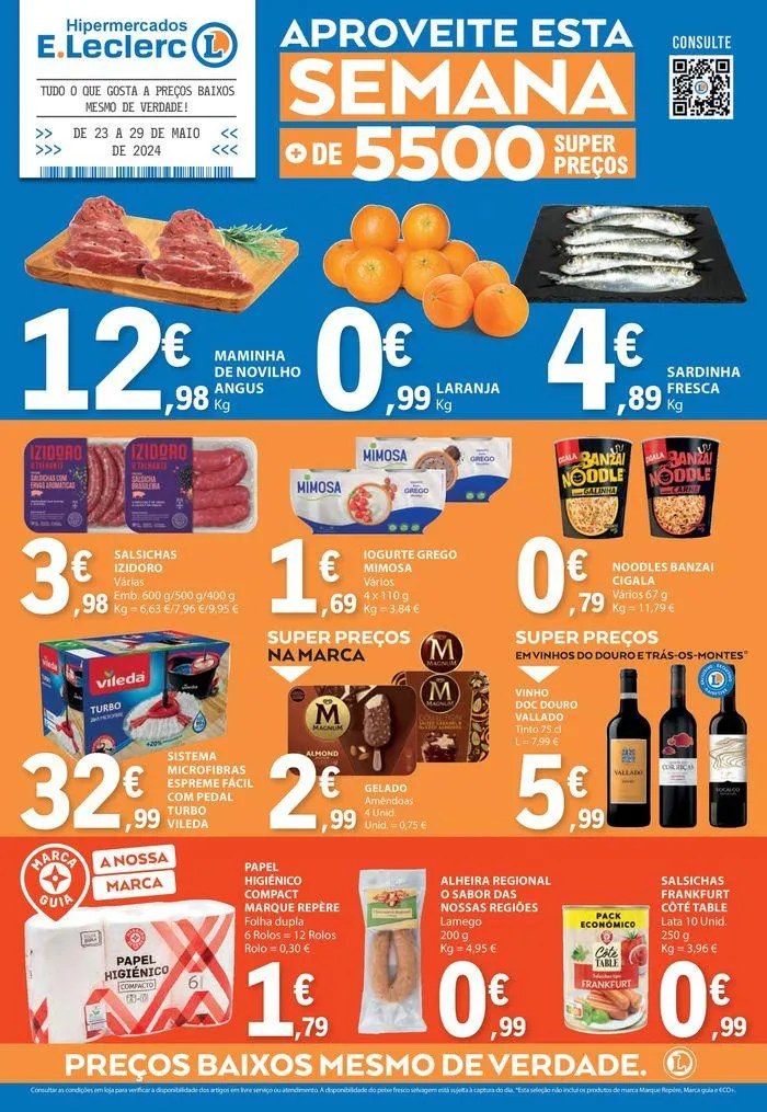 Folheto Folheto Semanal de 23 de maio até 29 de maio 2024 - Pagina 1