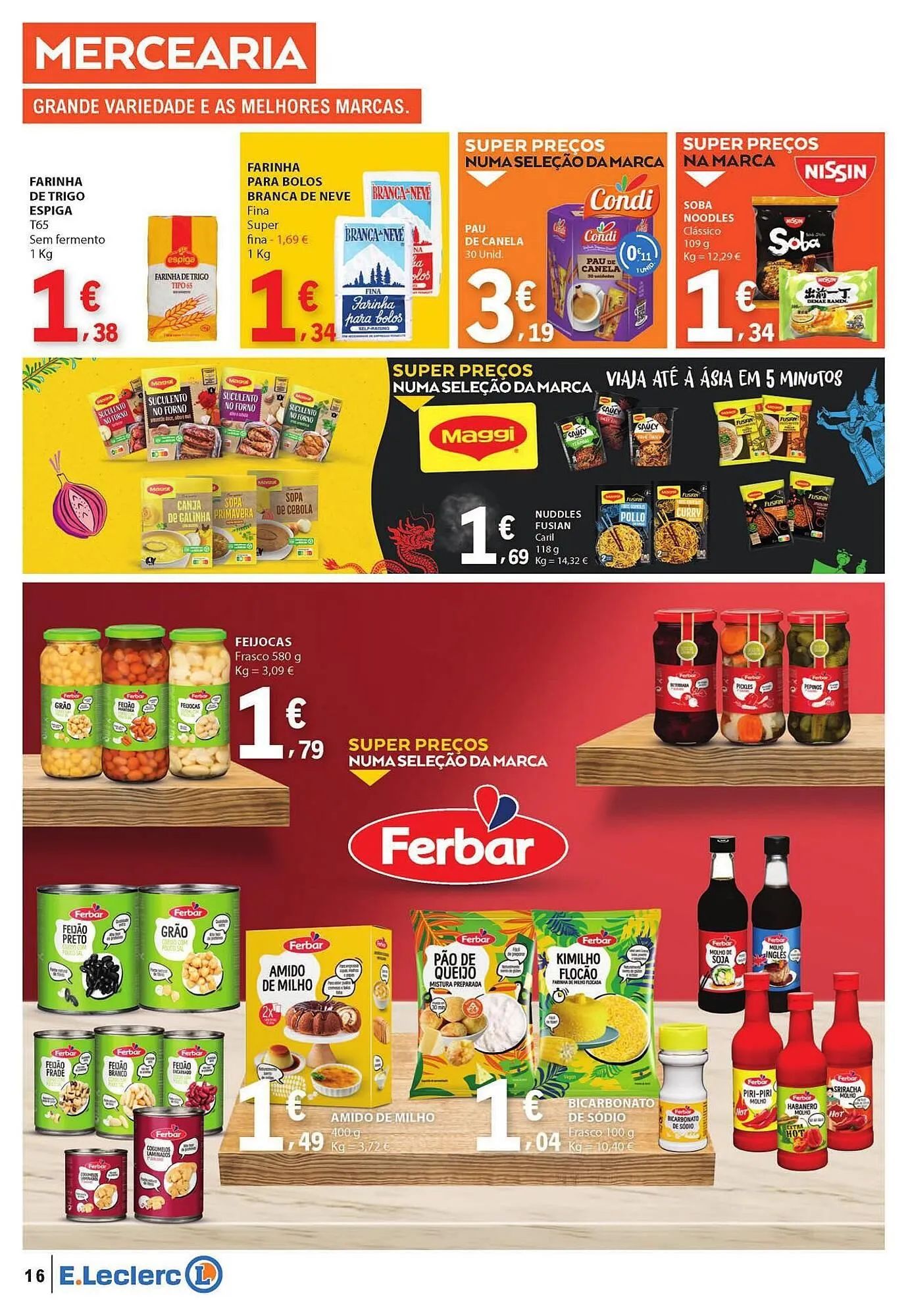 Folheto Folheto E.Leclerc de 5 de junho até 11 de junho 2025 - Pagina 16