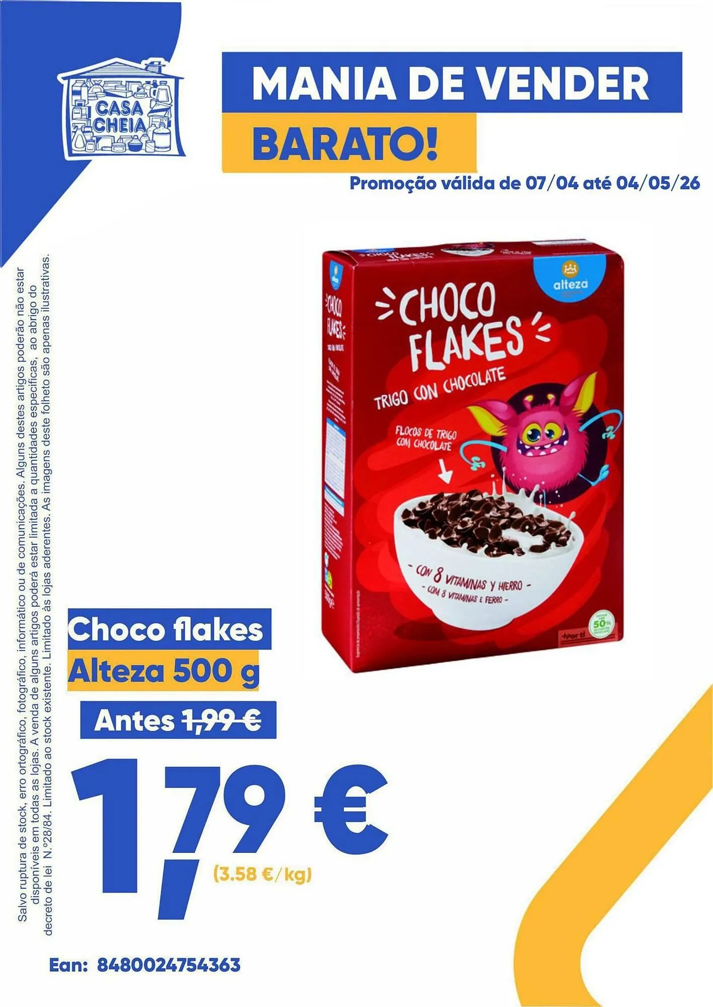 Folheto Folheto Casa Cheia de 7 de abril até 4 de maio 2026 - Pagina 3