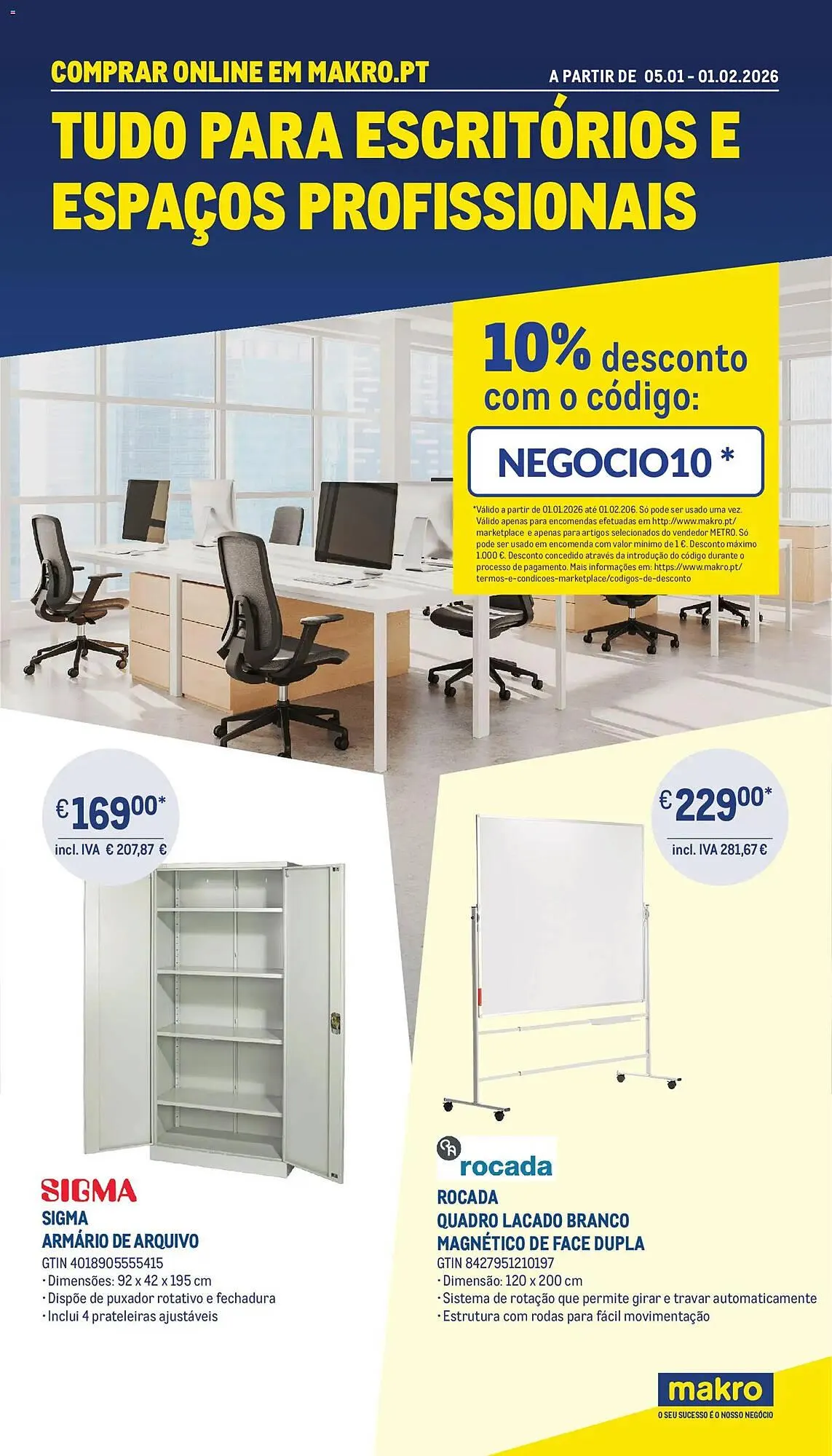 Folheto Catálogo Makro de 5 de janeiro até 2 de fevereiro 2026 - Pagina 1