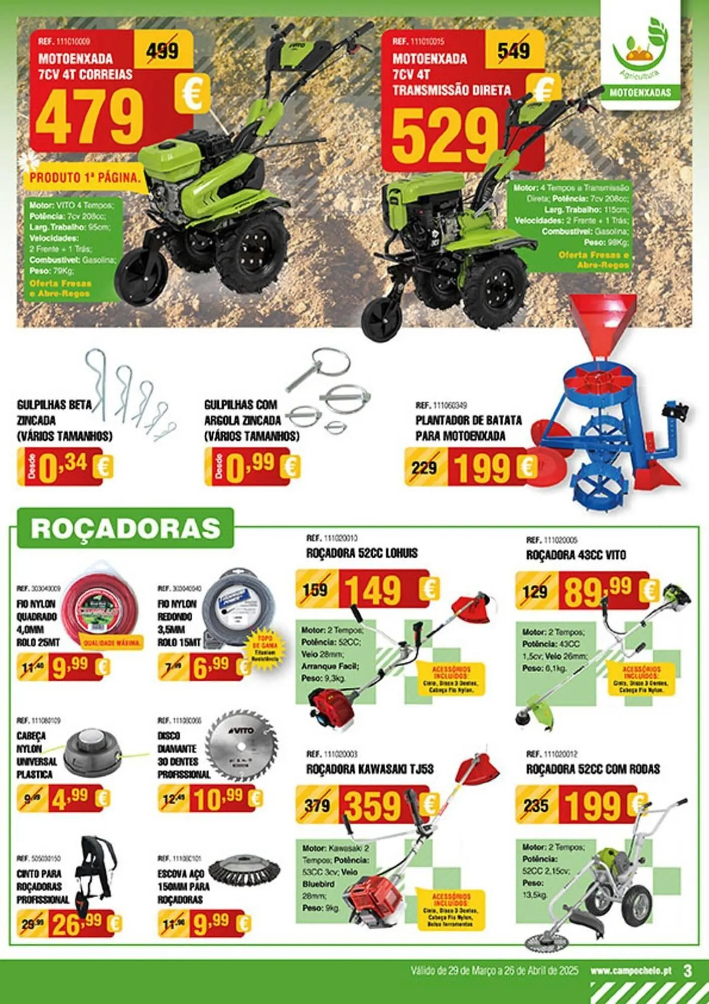 Folheto Folheto CAMPOCHEIO de 29 de março até 26 de abril 2025 - Pagina 3