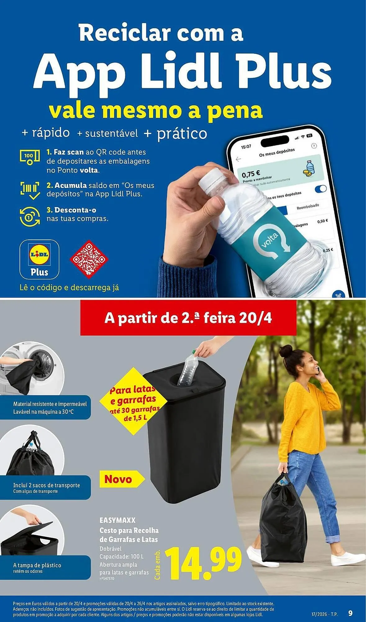 Folheto Folheto Lidl de 20 de abril até 26 de abril 2026 - Pagina 9