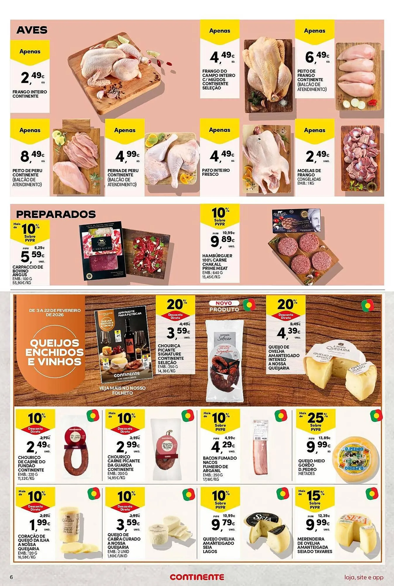 Folheto Folheto Continente Bom dia de 10 de fevereiro até 16 de fevereiro 2026 - Pagina 6