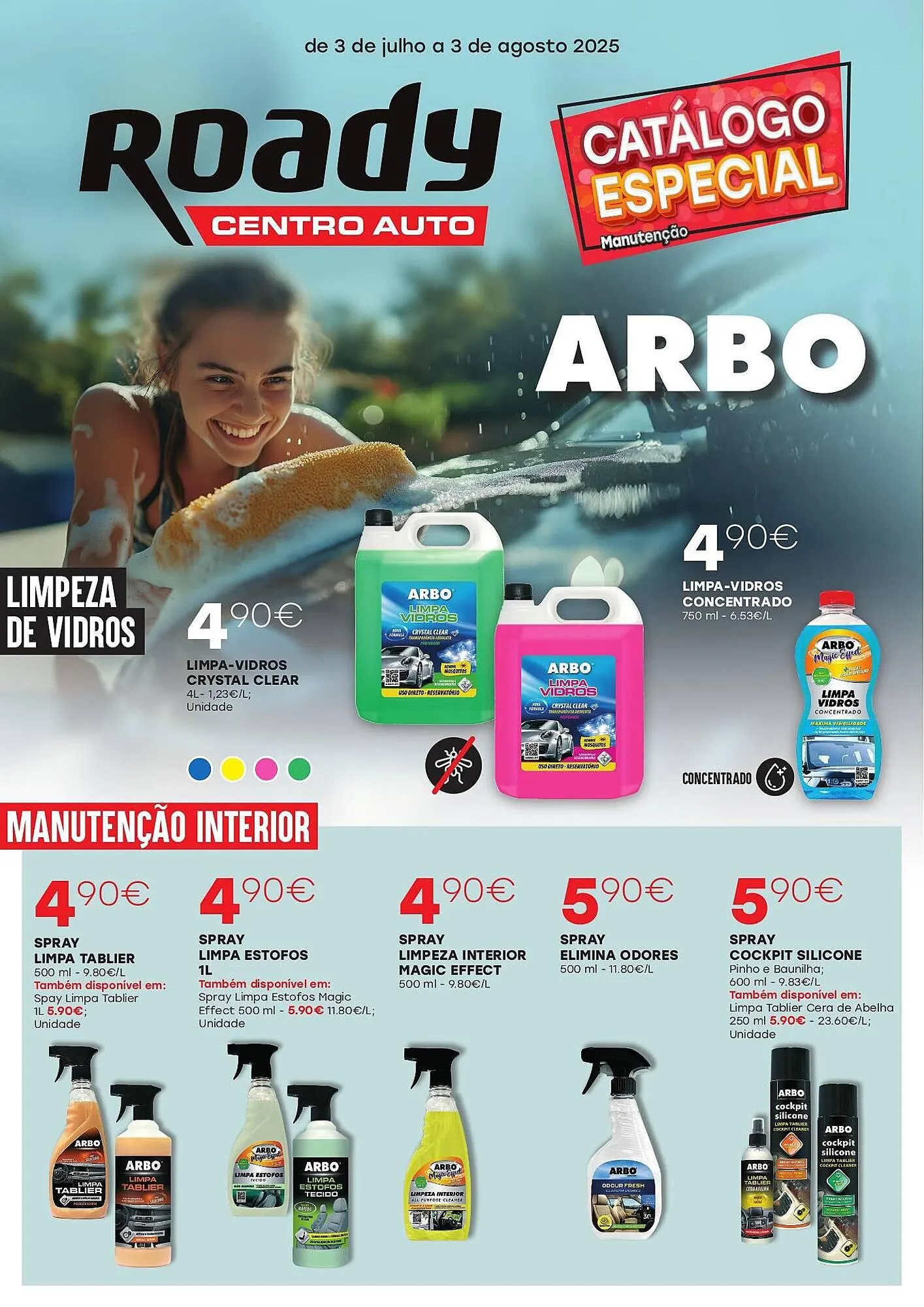 Folheto Folheto Roady de 3 de julho até 3 de agosto 2025 - Pagina 1