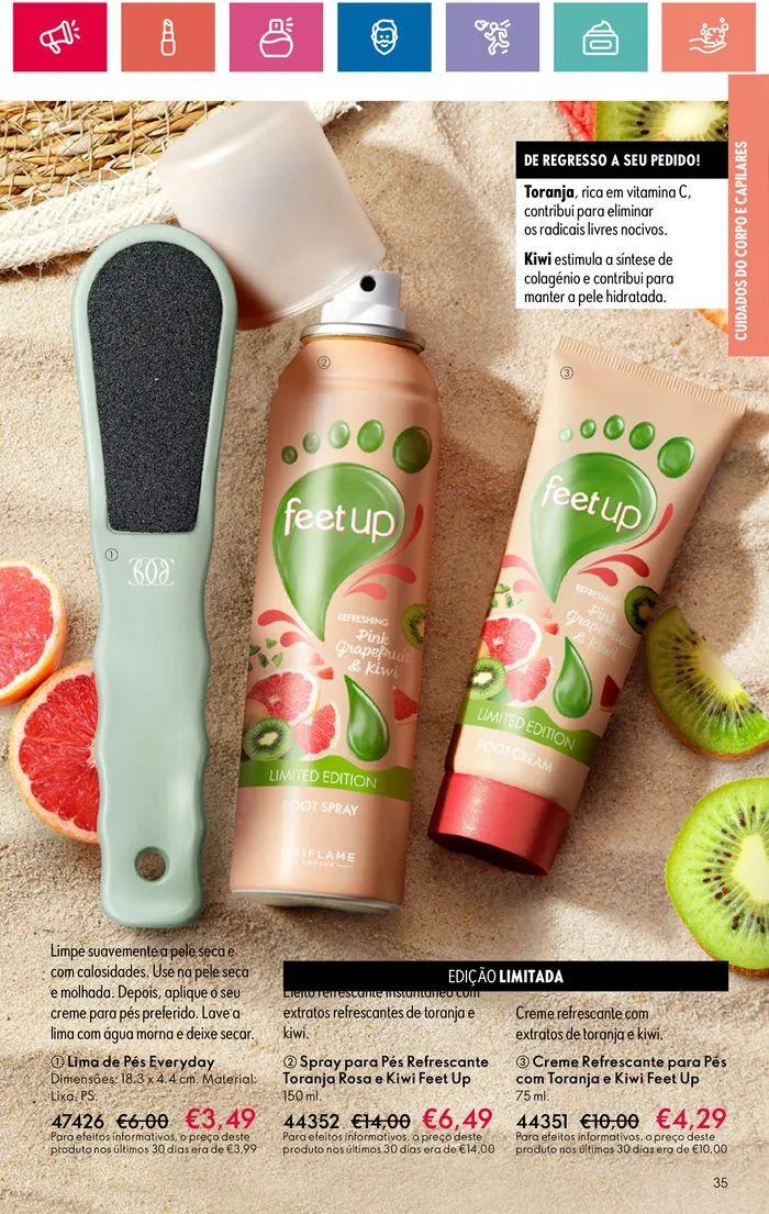 Folheto Folheto Oriflame de 30 de maio até 19 de junho 2024 - Pagina 35