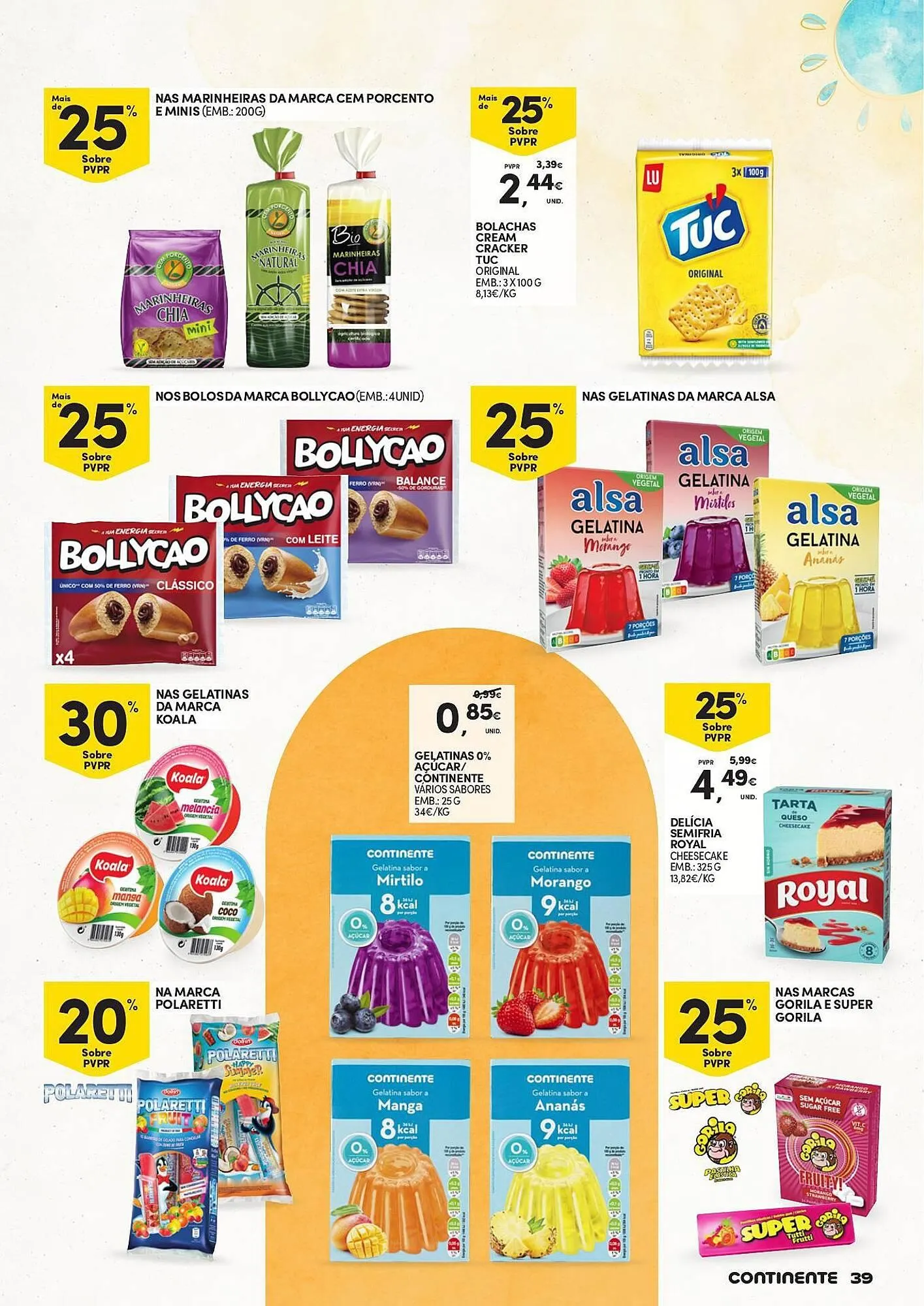 Folheto Folheto Continente de 24 de junho até 10 de agosto 2025 - Pagina 39