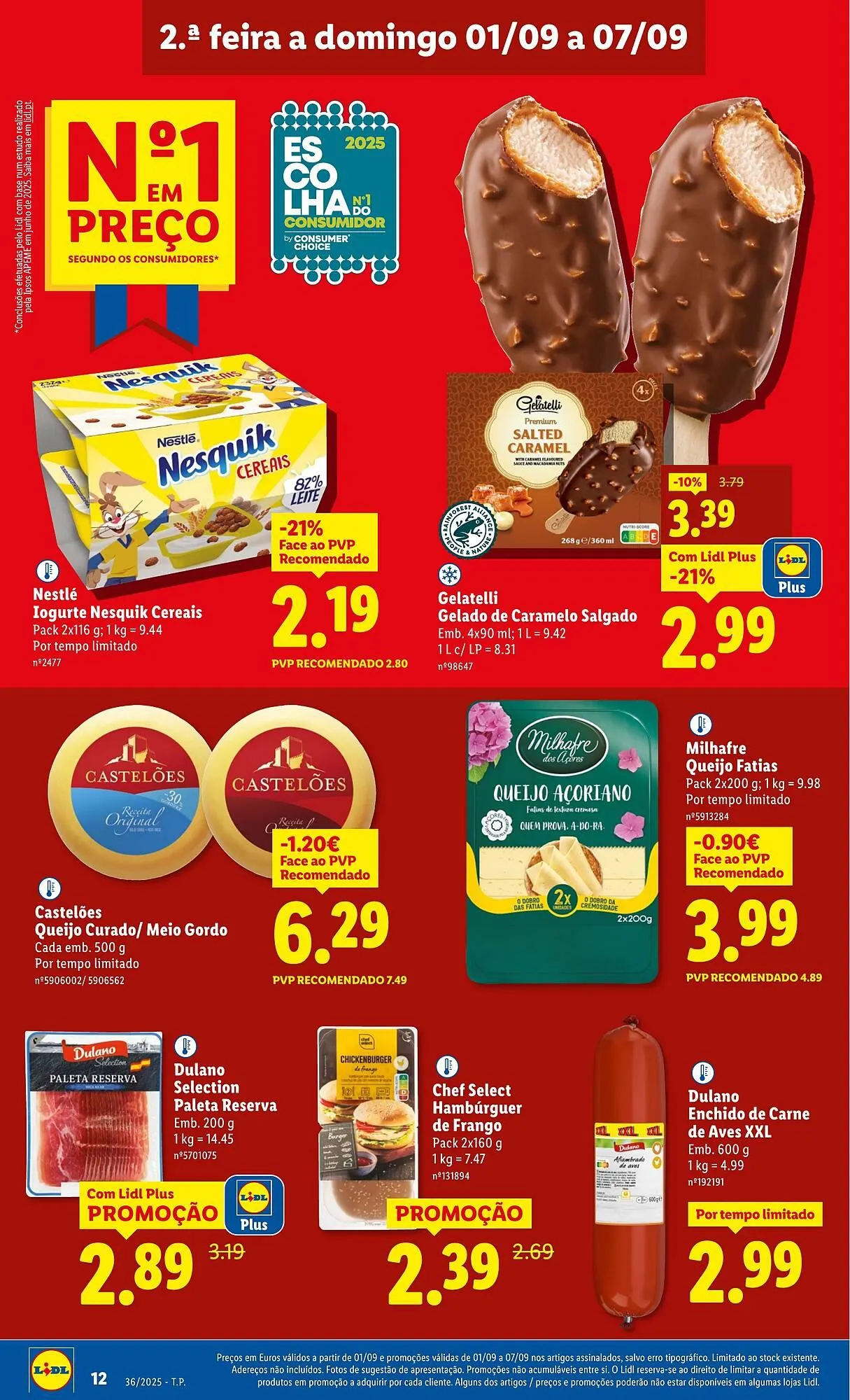 Folheto Folheto Lidl de 1 de setembro até 7 de setembro 2025 - Pagina 12