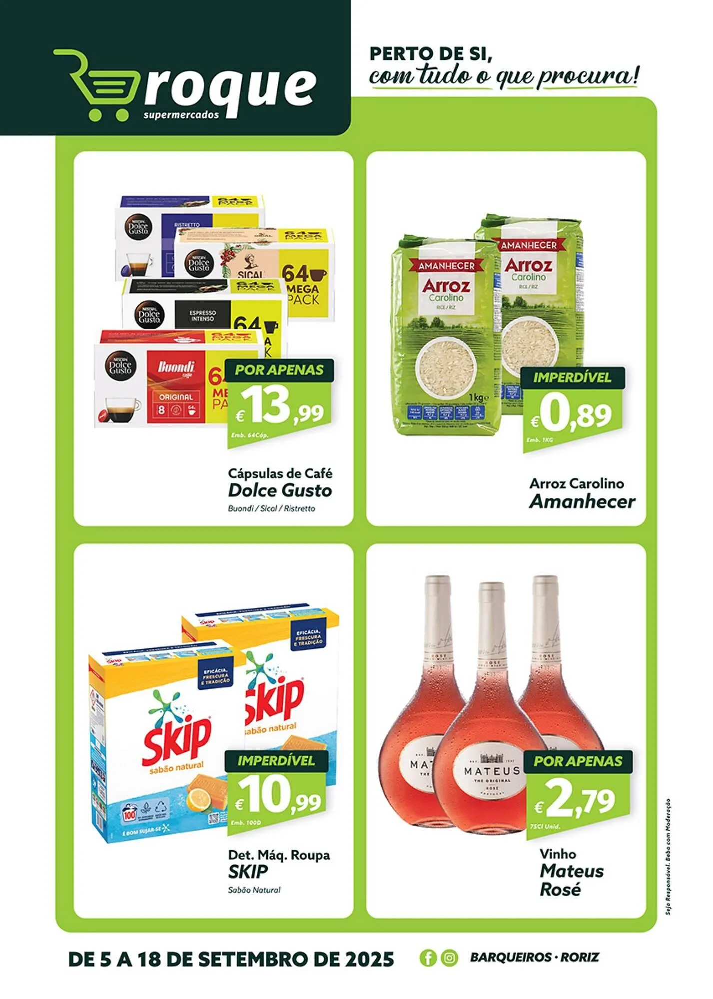 Folheto Roque Supermercados - 1