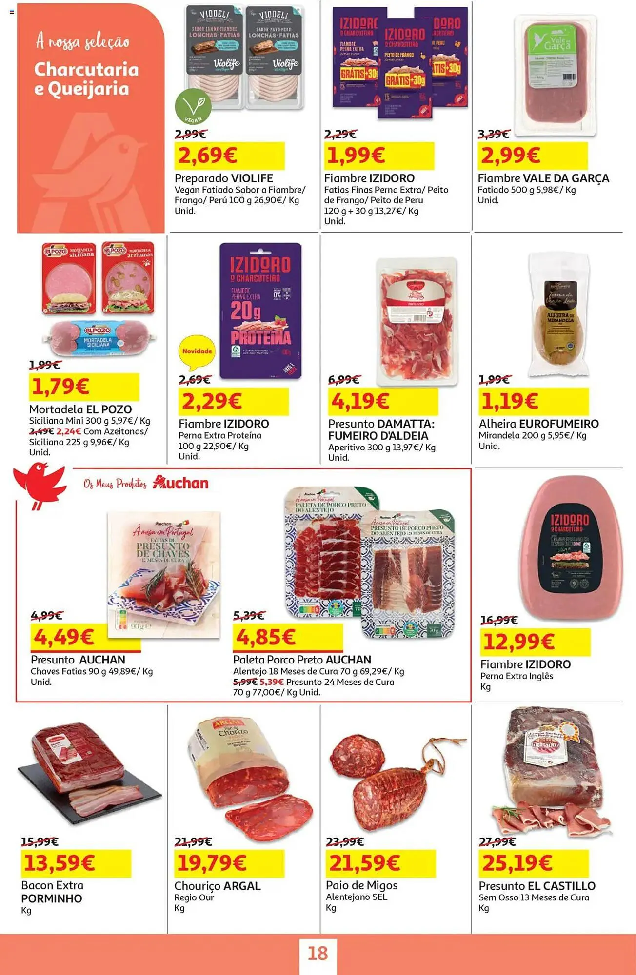 Folheto Folheto Auchan de 8 de julho até 23 de julho 2025 - Pagina 18