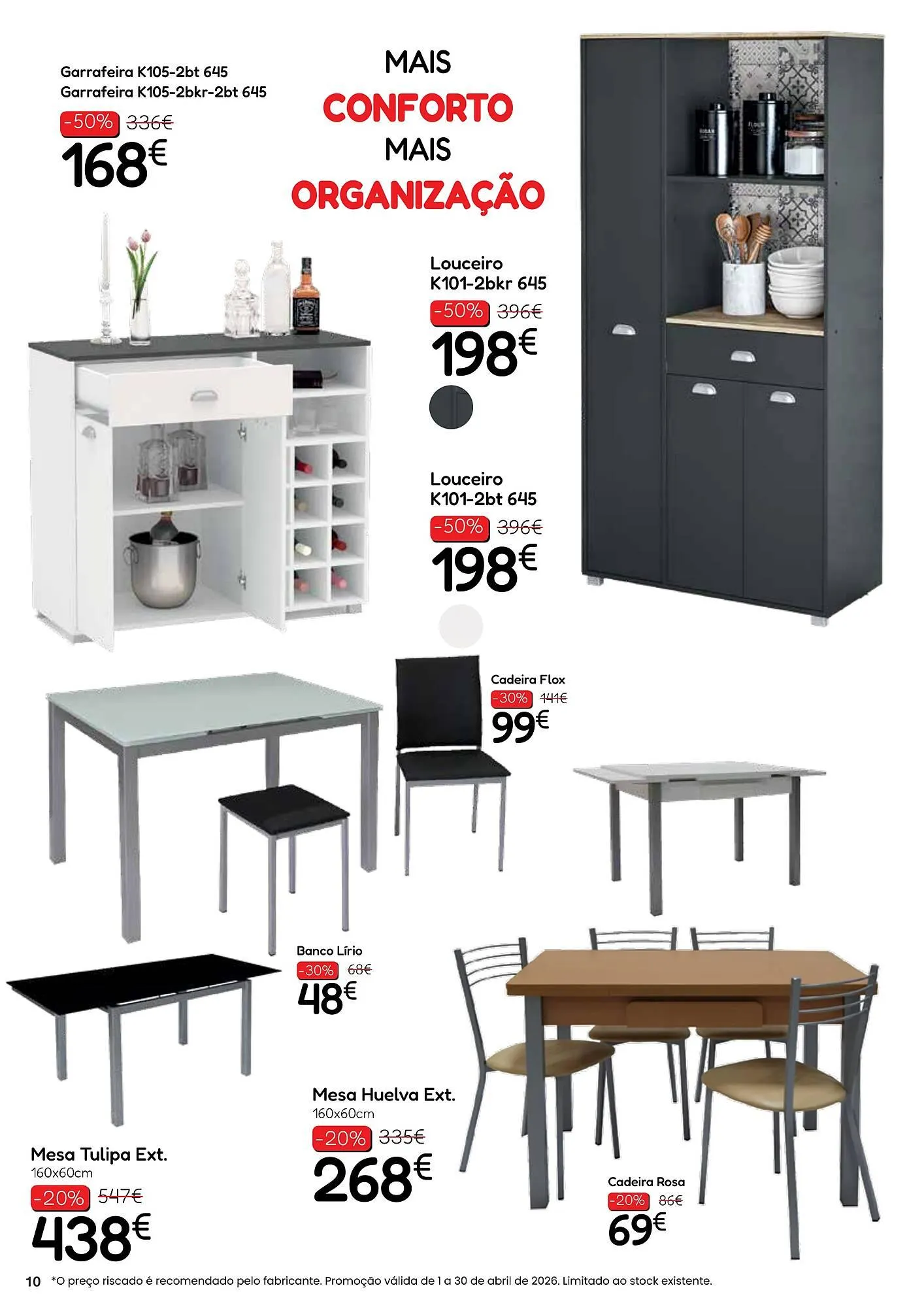 Folheto Folheto Hiper Centro do Móvel de 13 de abril até 30 de abril 2026 - Pagina 10