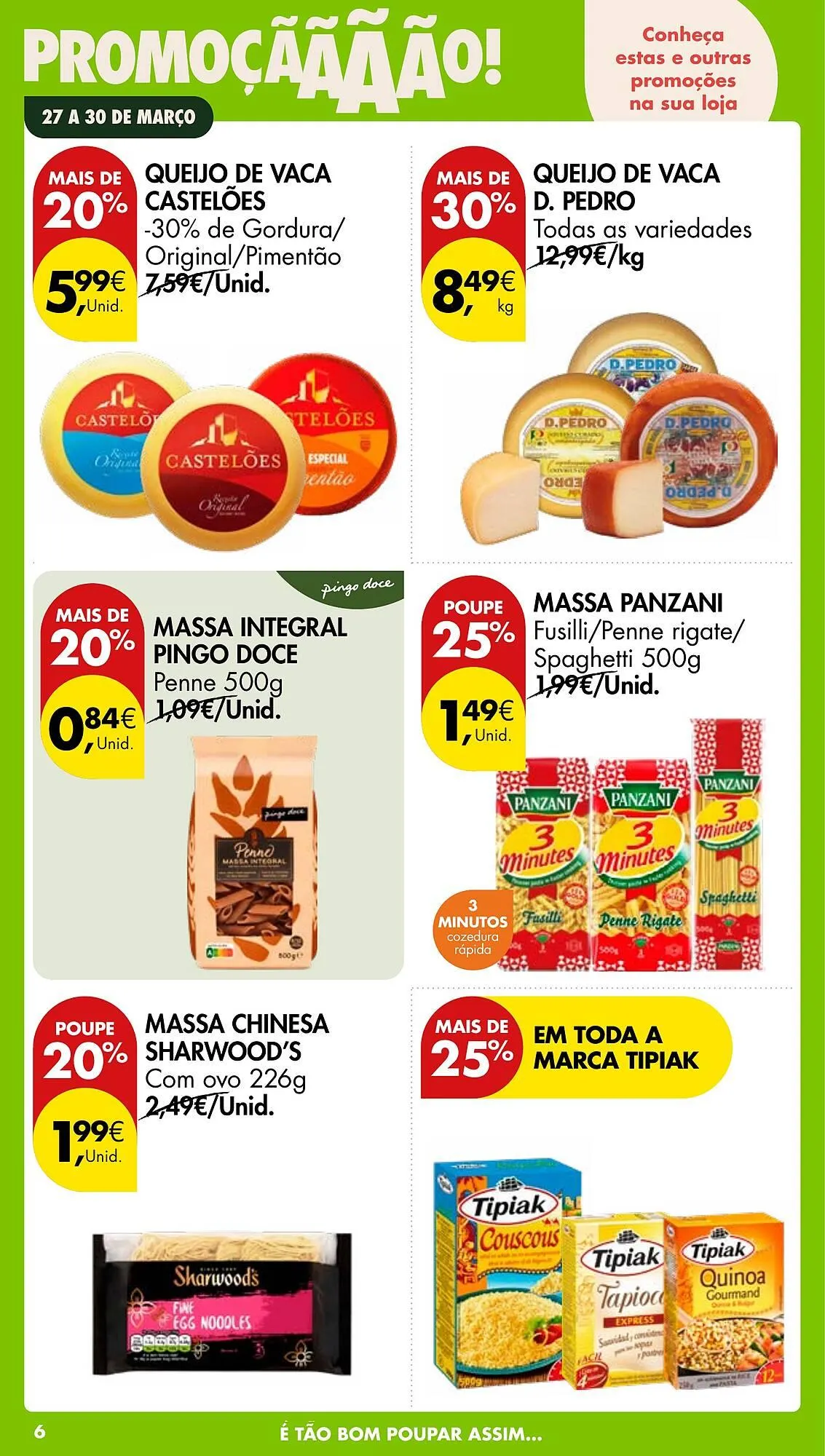 Folheto Folheto Pingo Doce de 27 de março até 30 de março 2026 - Pagina 6