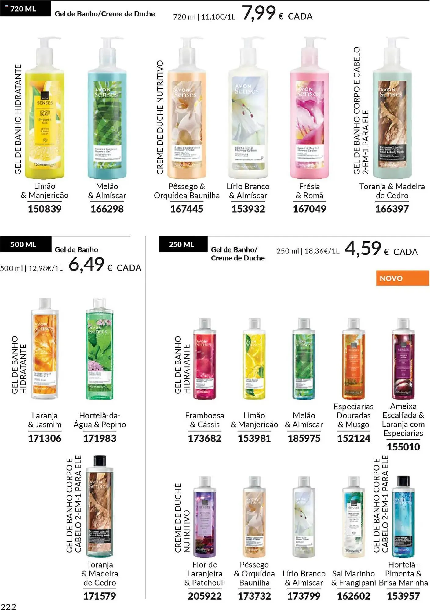 Folheto Catálogo Avon de 1 de novembro até 1 de dezembro 2025 - Pagina 222