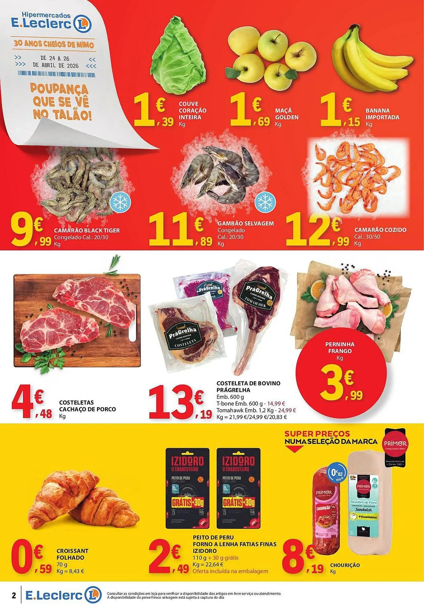 Folheto Folheto E.Leclerc de 24 de abril até 26 de abril 2026 - Pagina 2