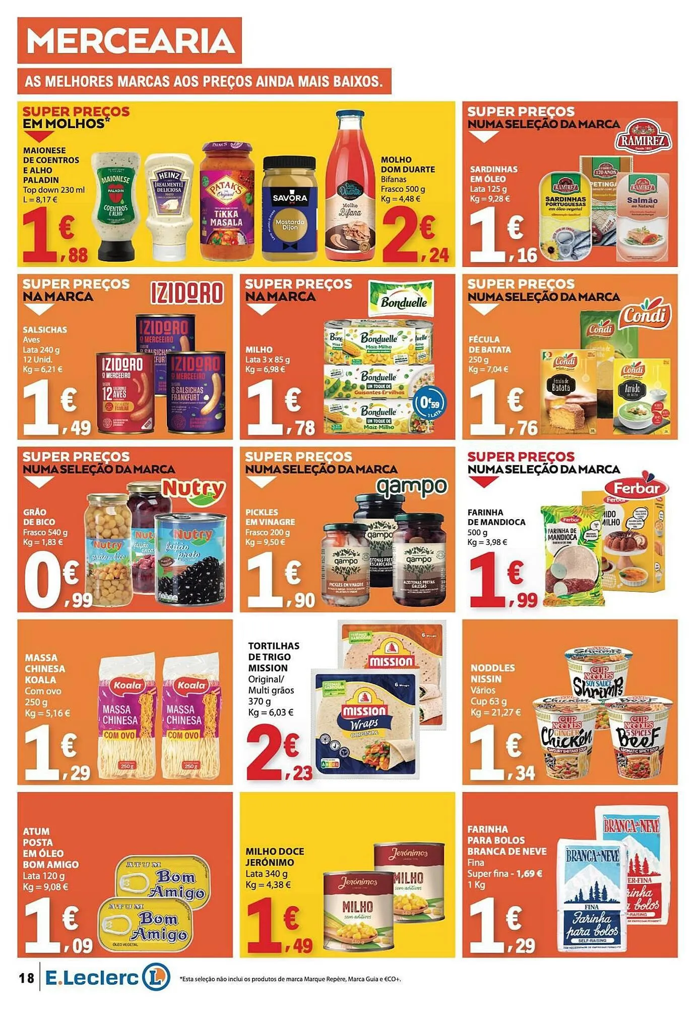 Folheto Folheto E.Leclerc de 16 de abril até 22 de abril 2026 - Pagina 18