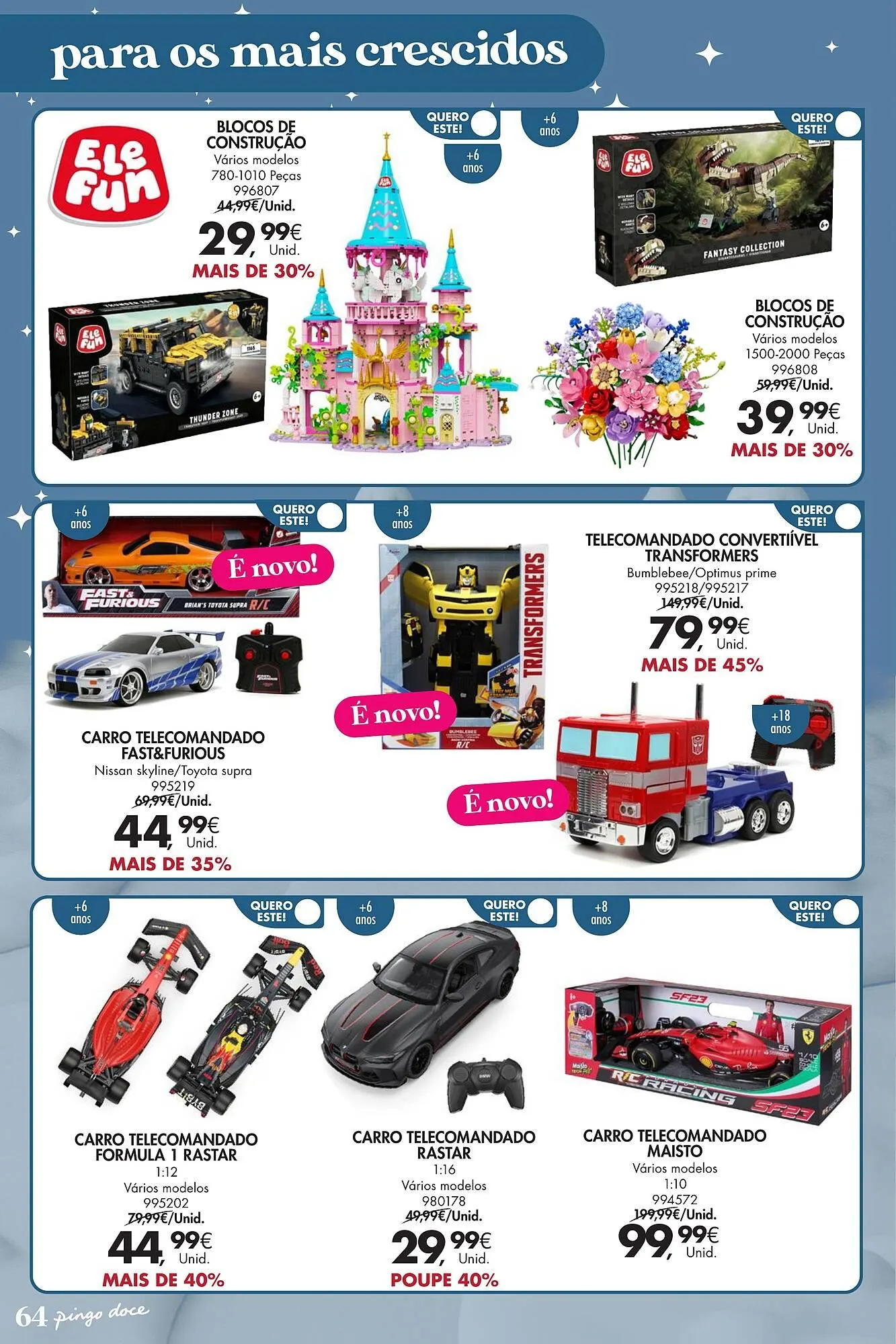 Folheto Folheto Pingo Doce de 18 de novembro até 5 de janeiro 2026 - Pagina 64