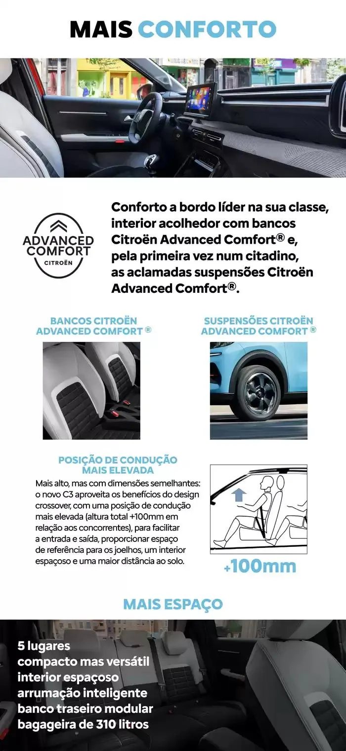Folheto Citroen Novo C3. de 18 de novembro até 18 de novembro 2025 - Pagina 6