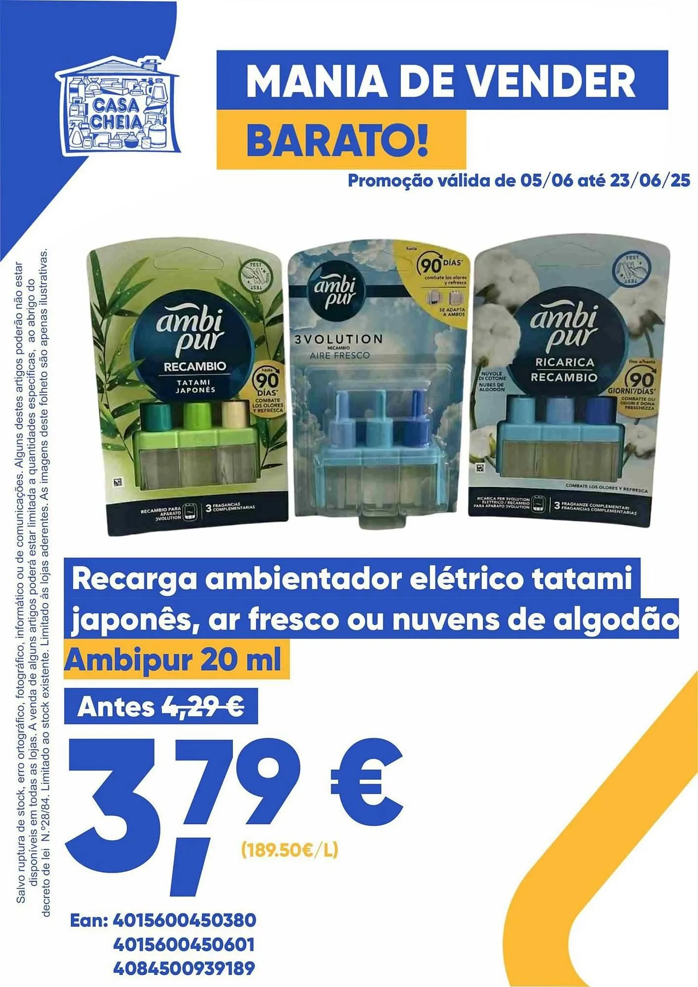 Folheto Folheto Casa Cheia de 5 de junho até 23 de junho 2025 - Pagina 3